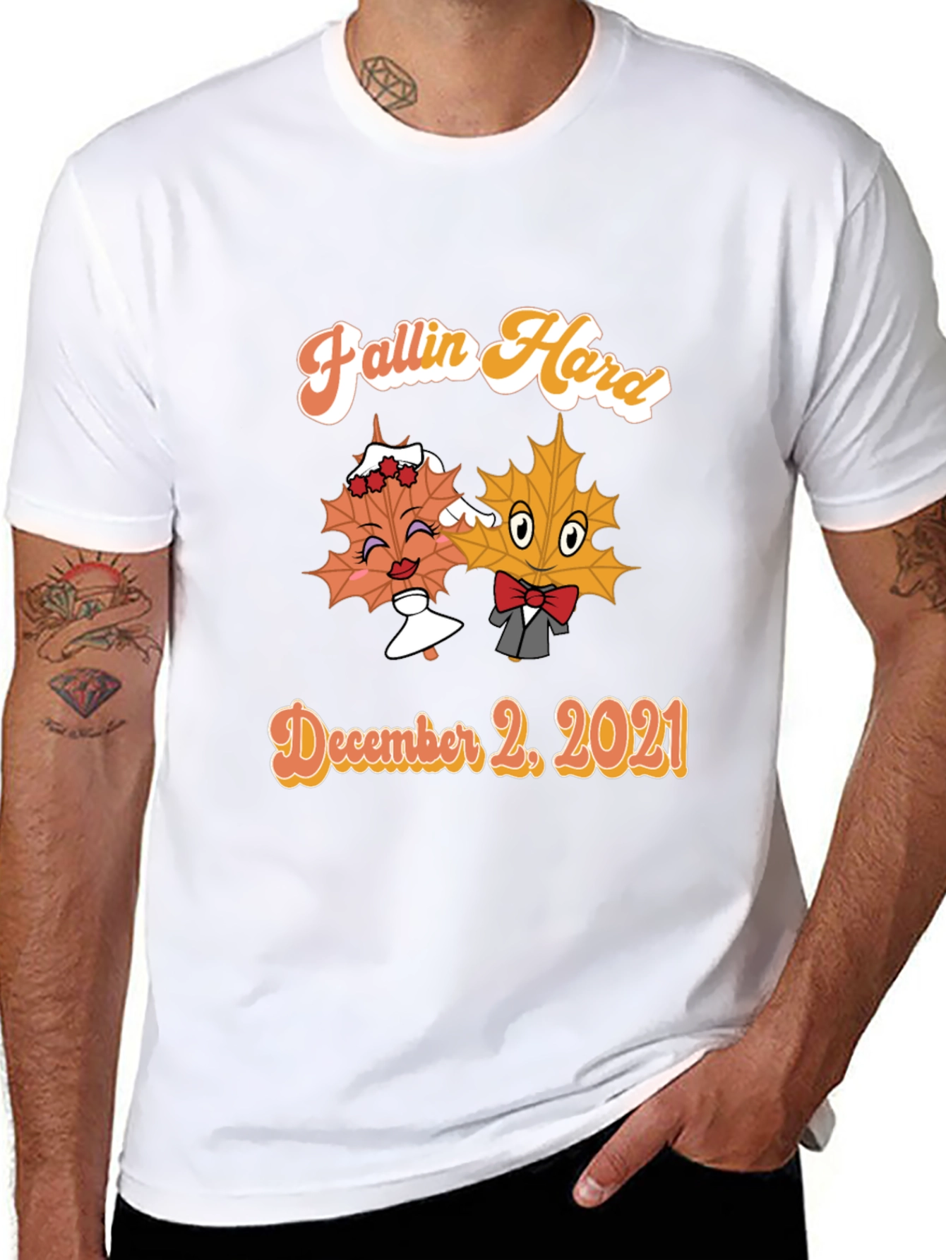 Fallin Hard Graphic T-Shirt - December 2 2021