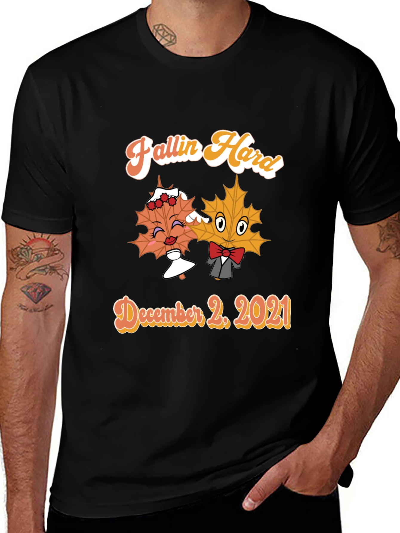 Fallin Hard Graphic T-Shirt - December 2 2021