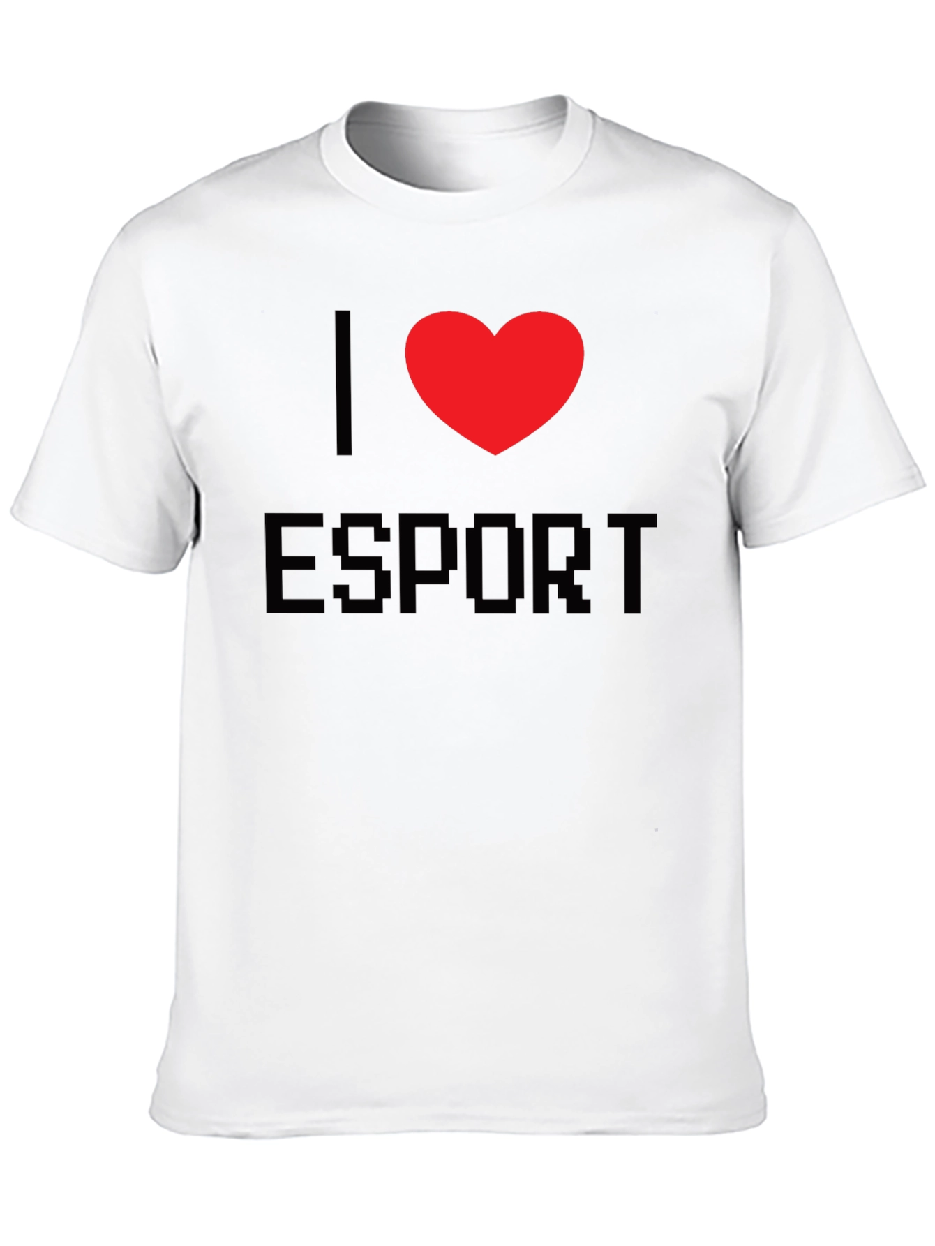 I Love Esport Graphic T-Shirt - Gamer Fashion