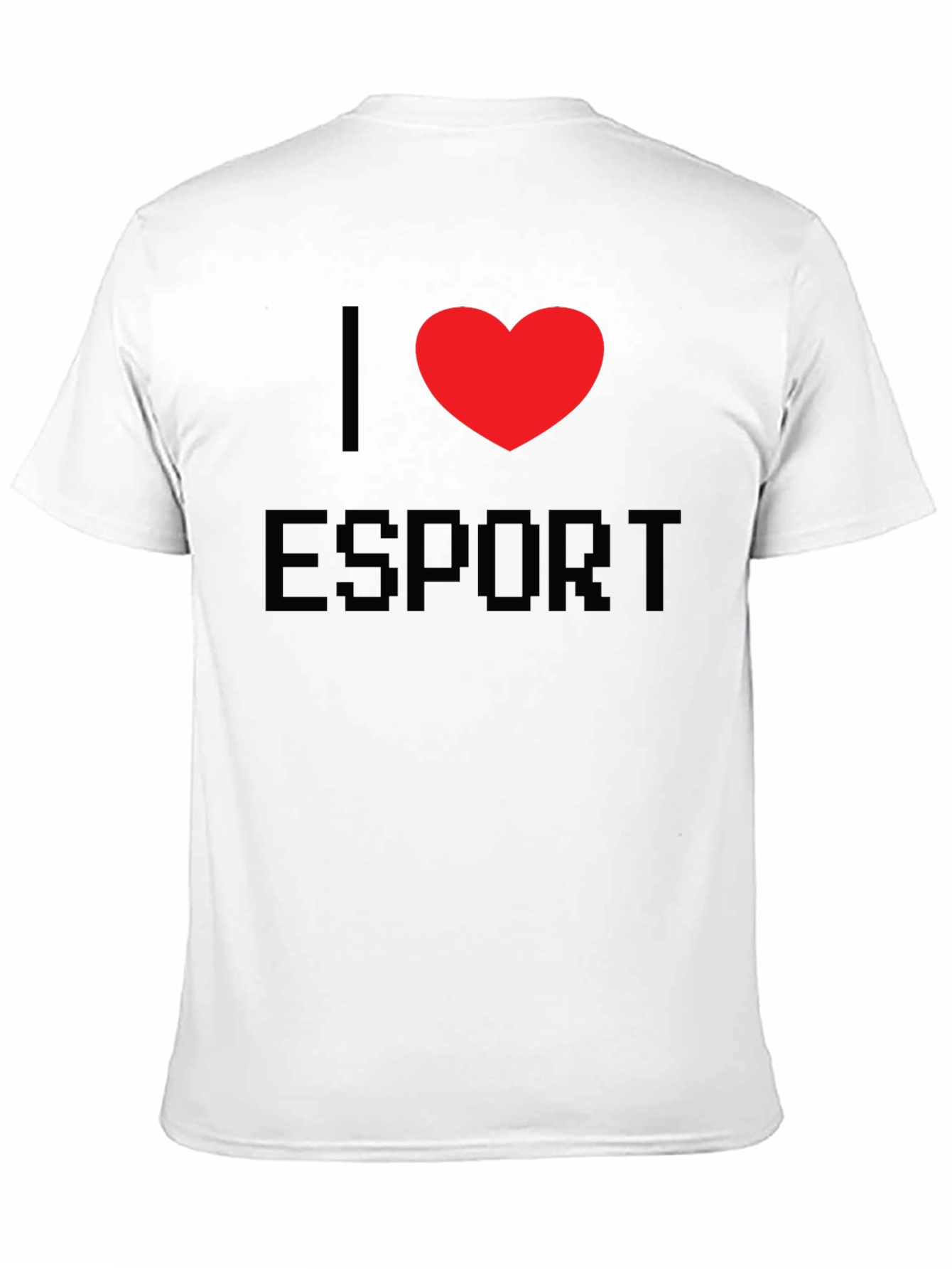 I Love Esport Graphic T-Shirt - Gamer Fashion