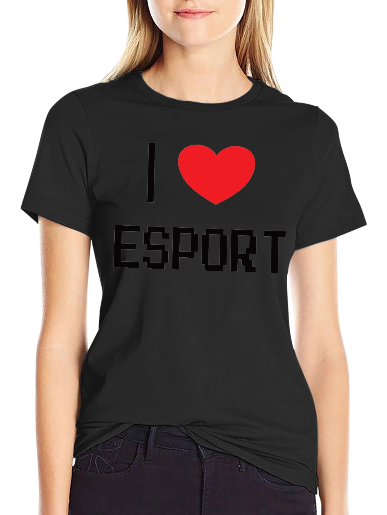 I Love Esport Graphic T-Shirt - Gamer Fashion