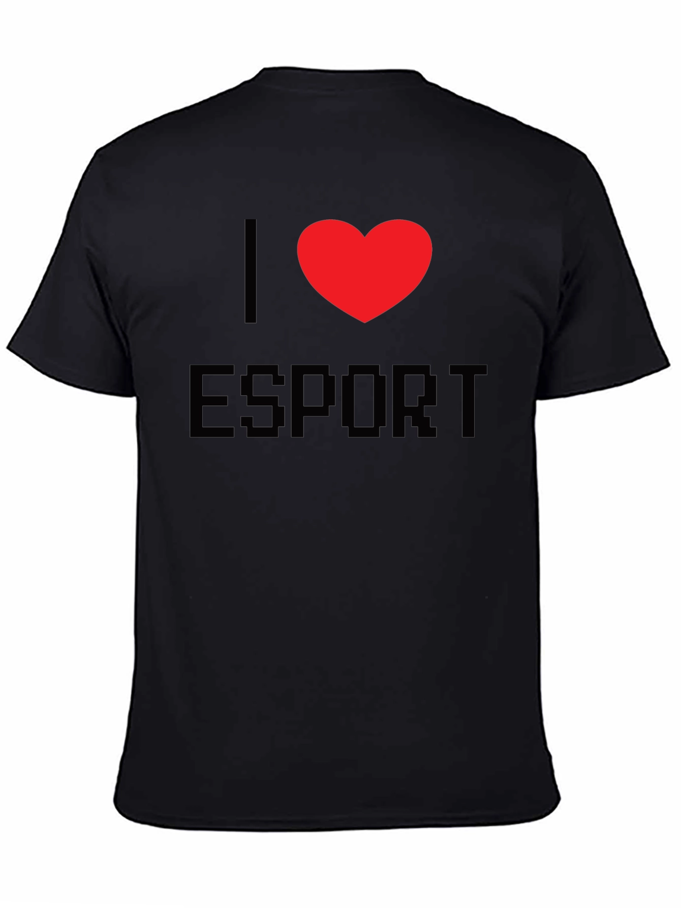 I Love Esport Graphic T-Shirt - Gamer Fashion