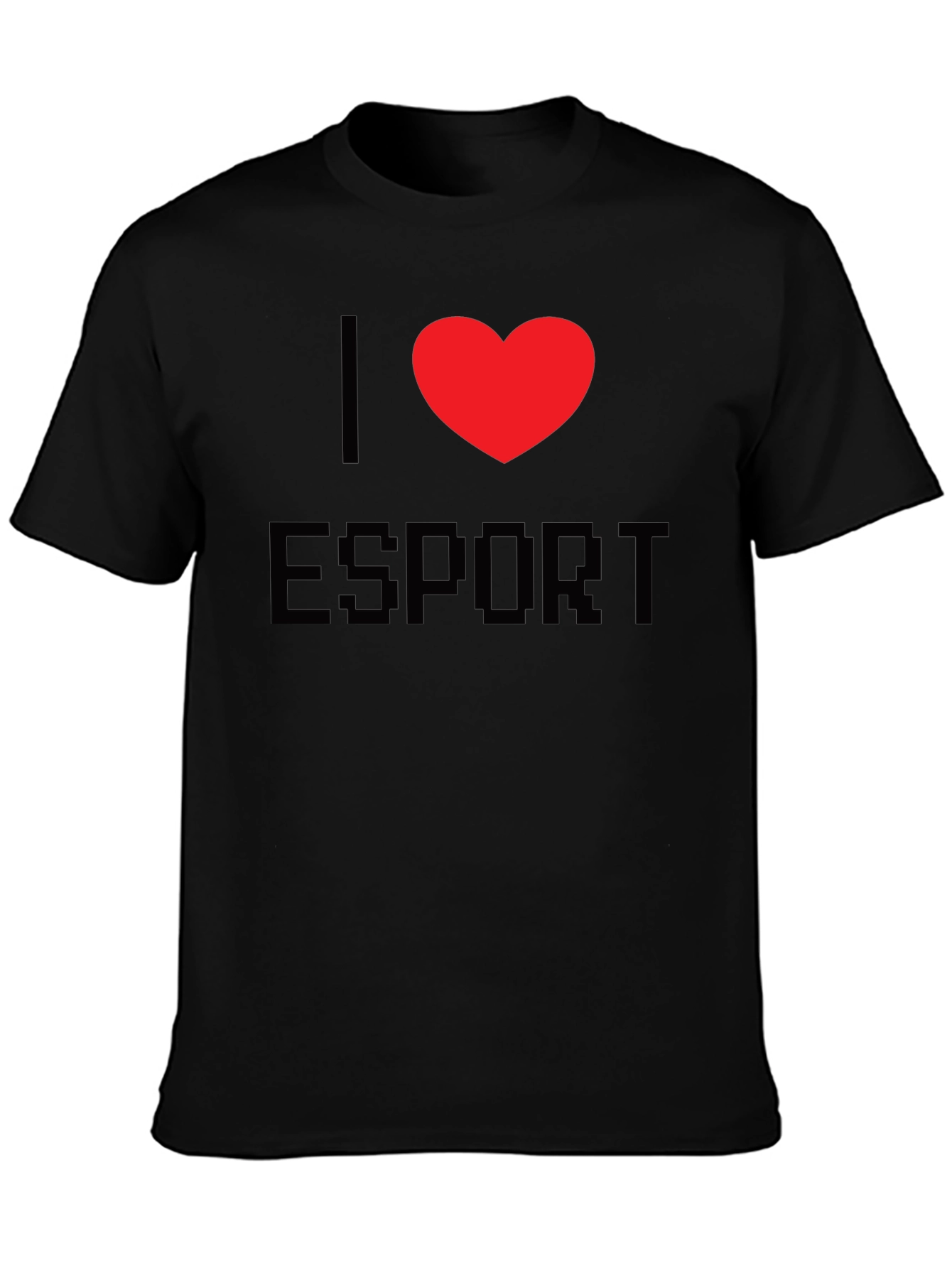 I Love Esport Graphic T-Shirt - Gamer Fashion