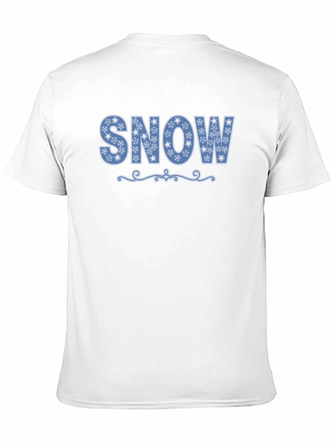 Snow Snowflake Winter Graphic T-Shirt