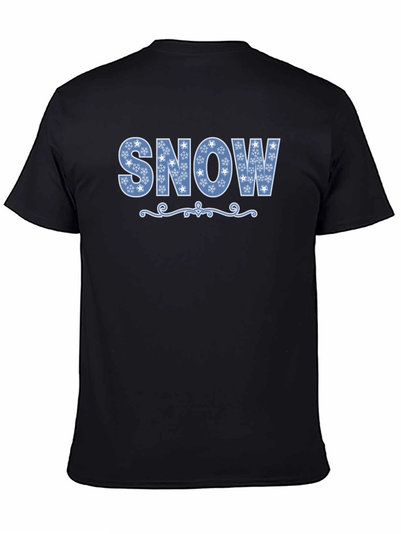 Snow Snowflake Winter Graphic T-Shirt