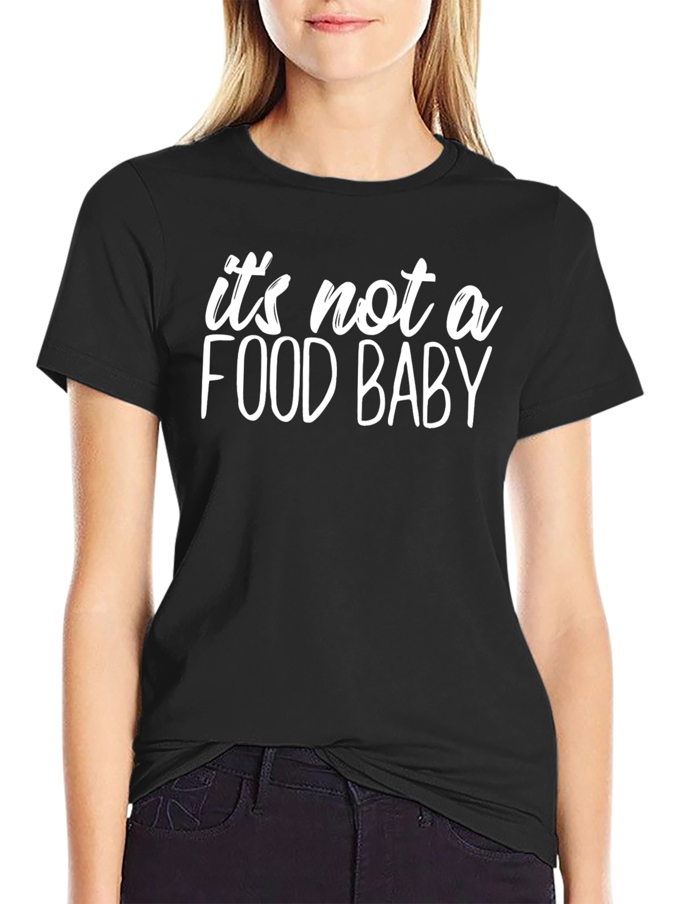 Its Not A Food Baby Graphic T-Shirt