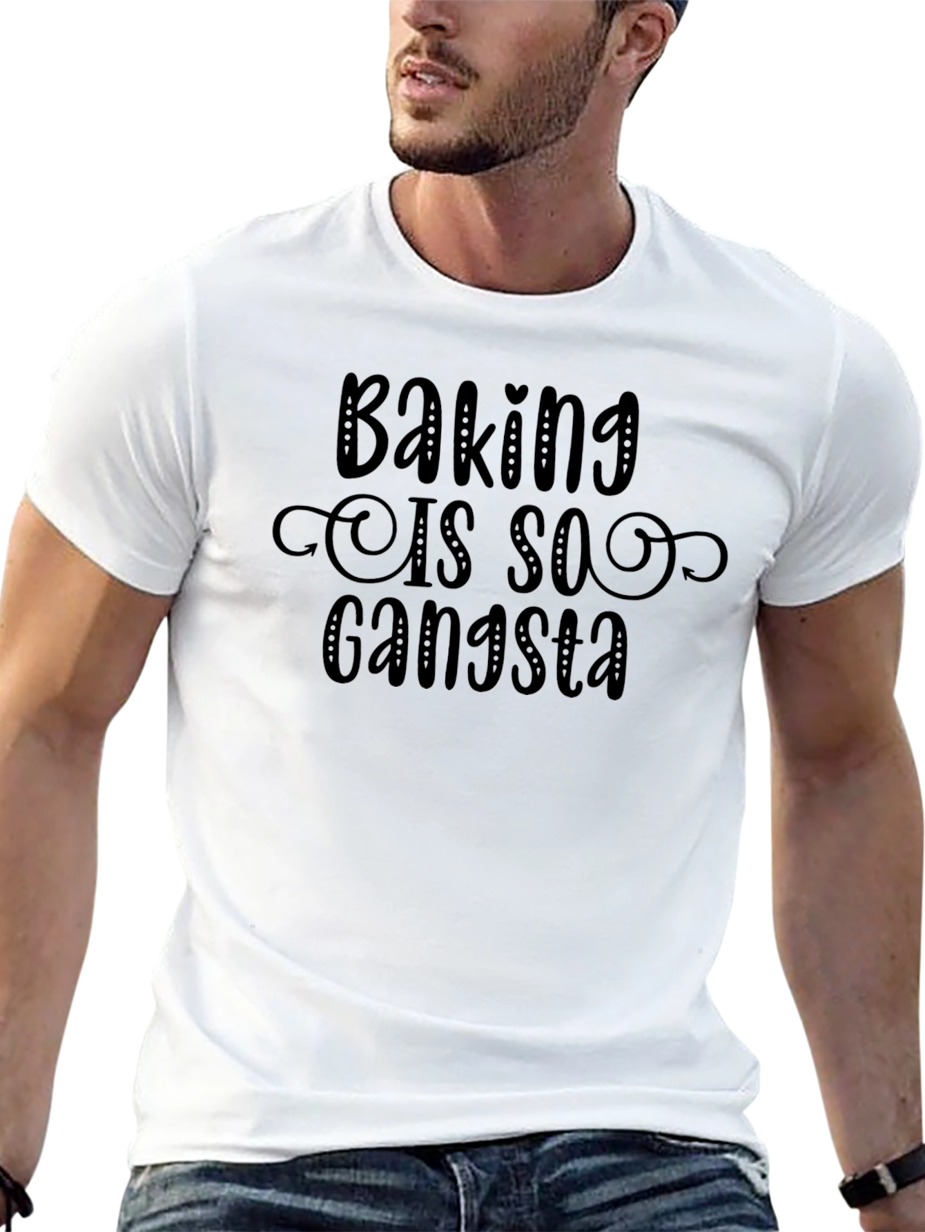 Baking is So Gangsta Graphic Tee