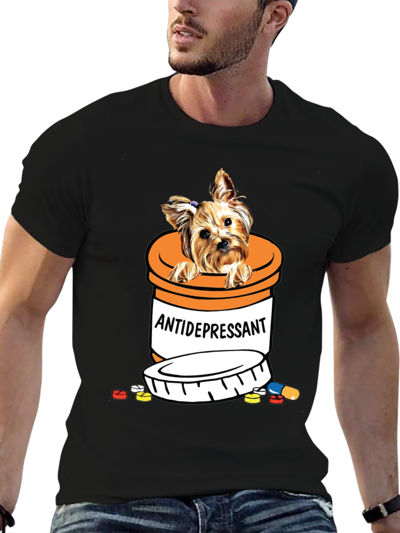 Antidepressant Dog T-Shirt
