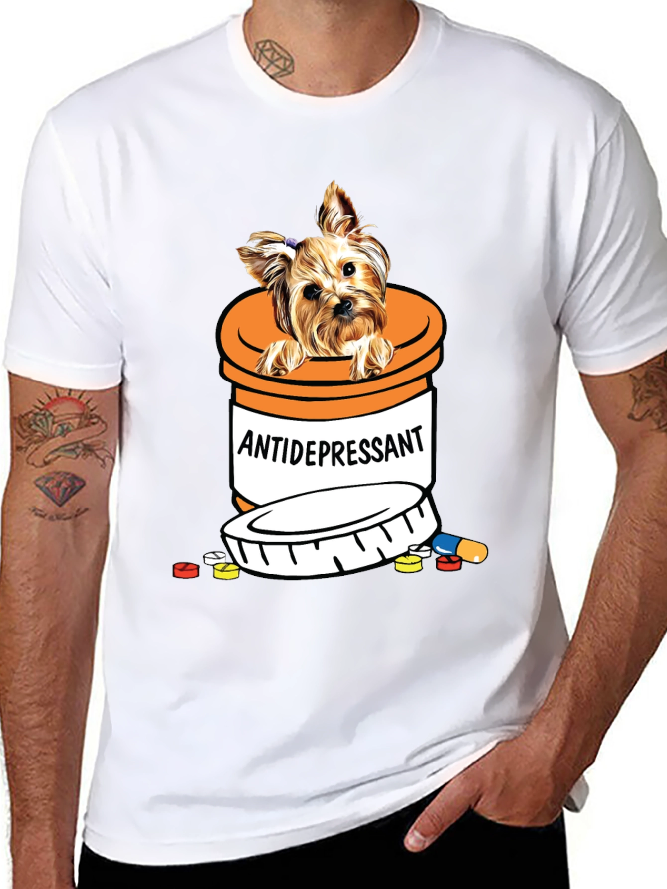 Antidepressant Dog T-Shirt