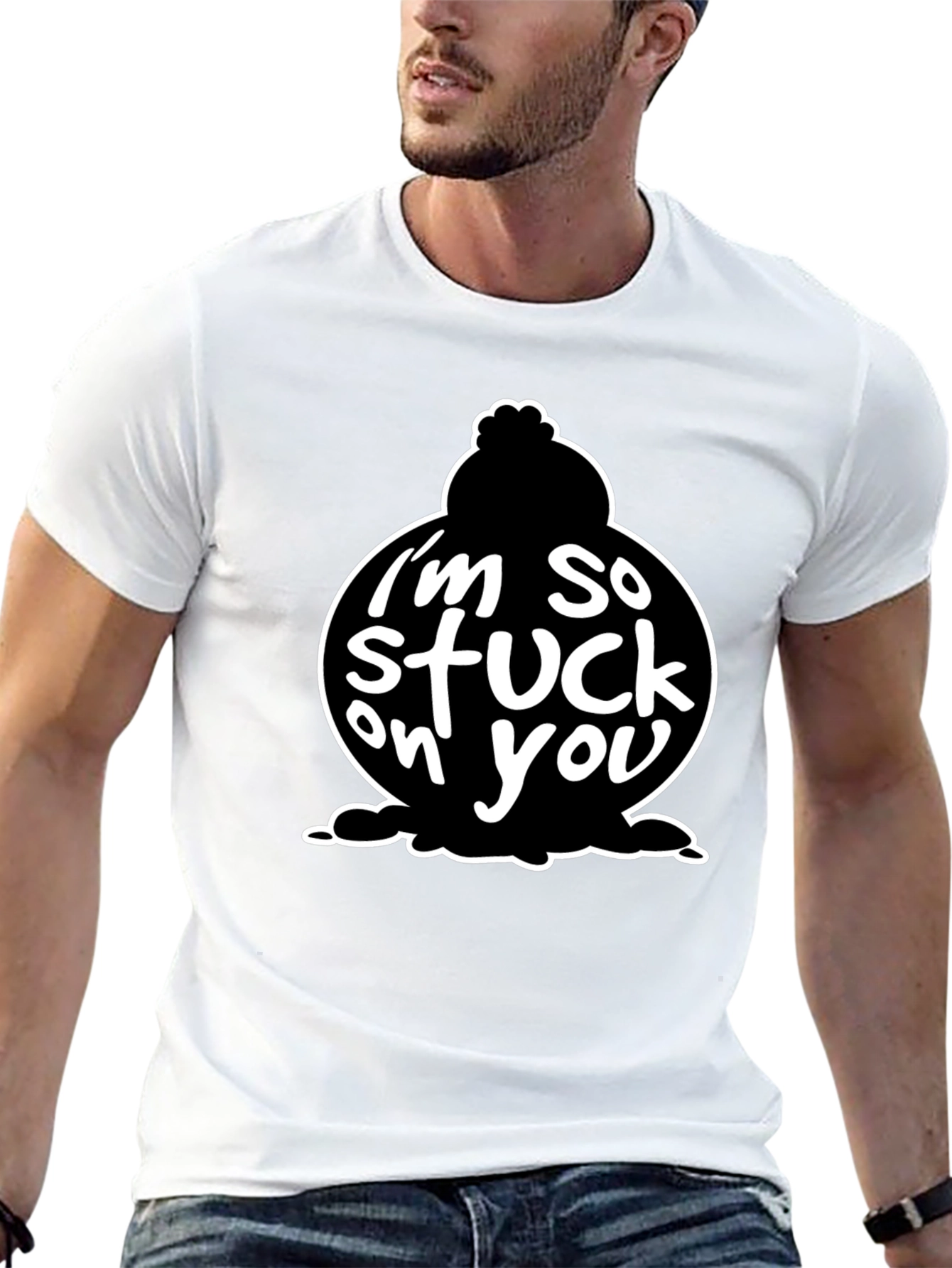 Im So Stuck On You Valentines Day T-Shirt