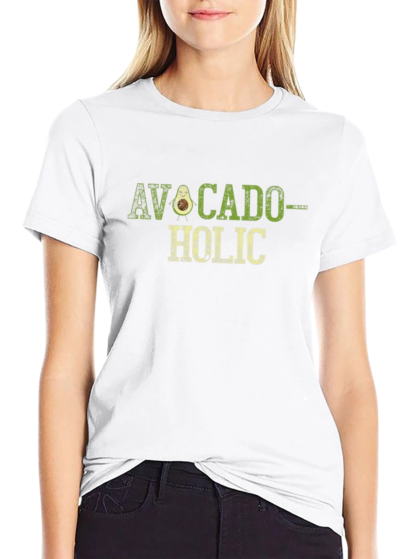 Avocado-Holic Graphic T-Shirt
