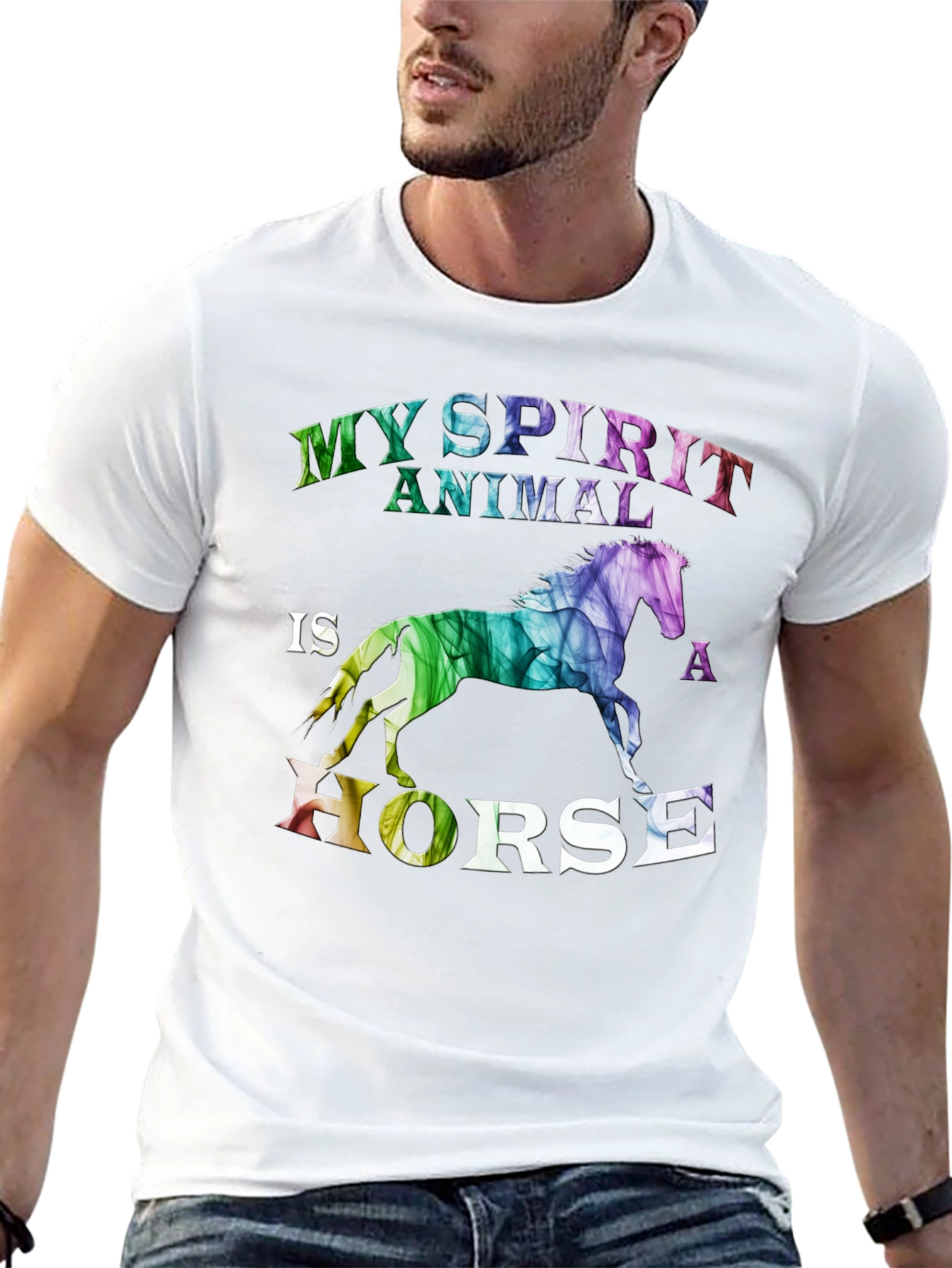 My Spirit Animal Horse Graphic T-Shirt