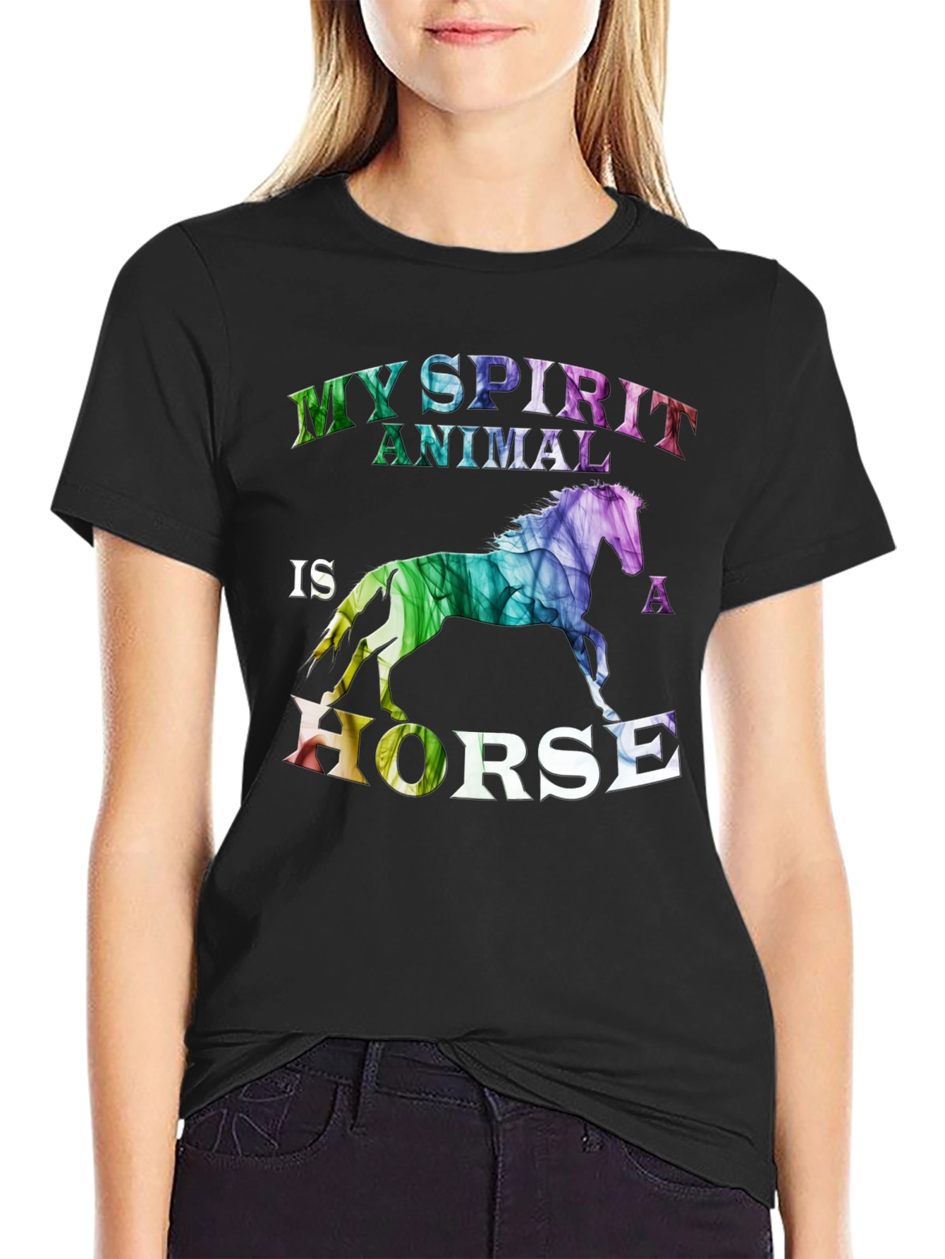 My Spirit Animal Horse Graphic T-Shirt