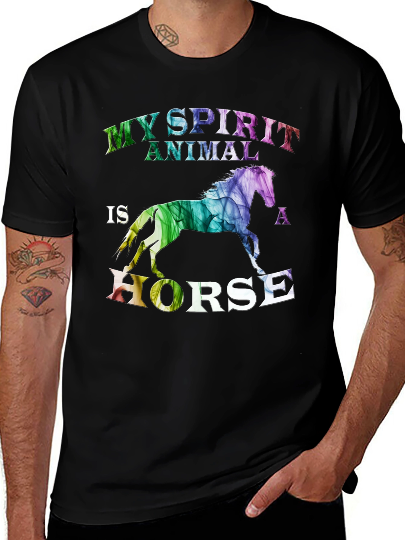 My Spirit Animal Horse Graphic T-Shirt