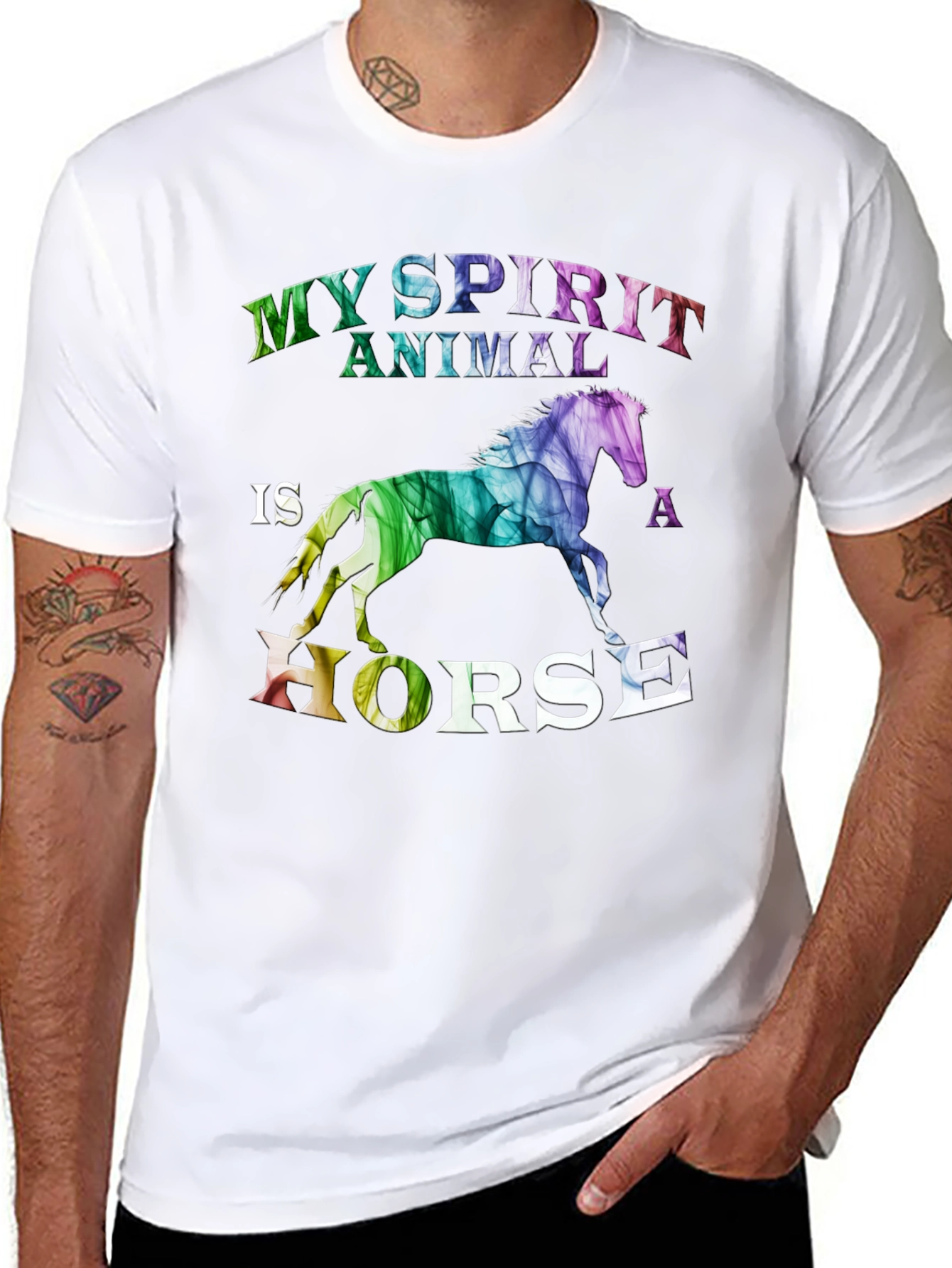 My Spirit Animal Horse Graphic T-Shirt