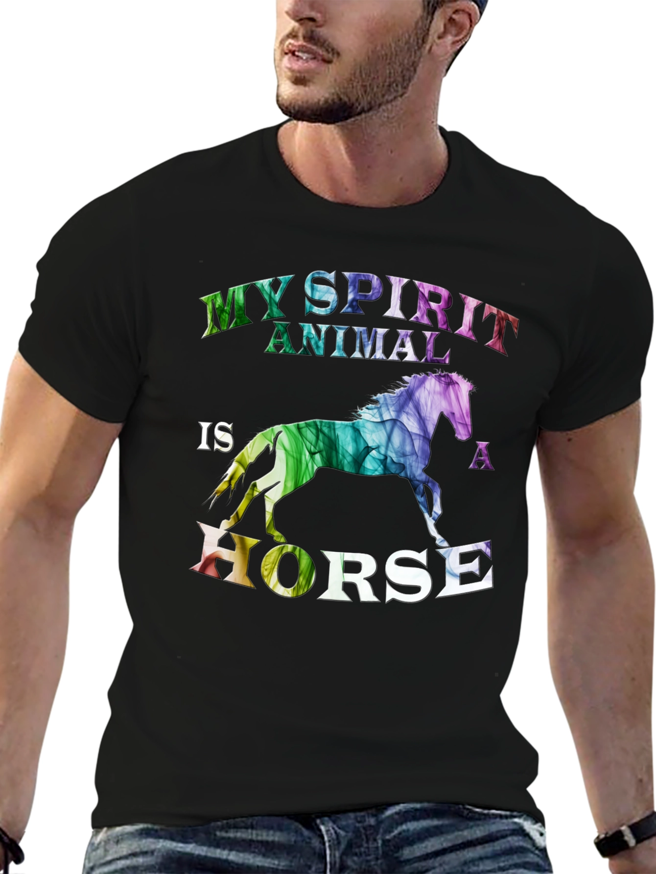 My Spirit Animal Horse Graphic T-Shirt