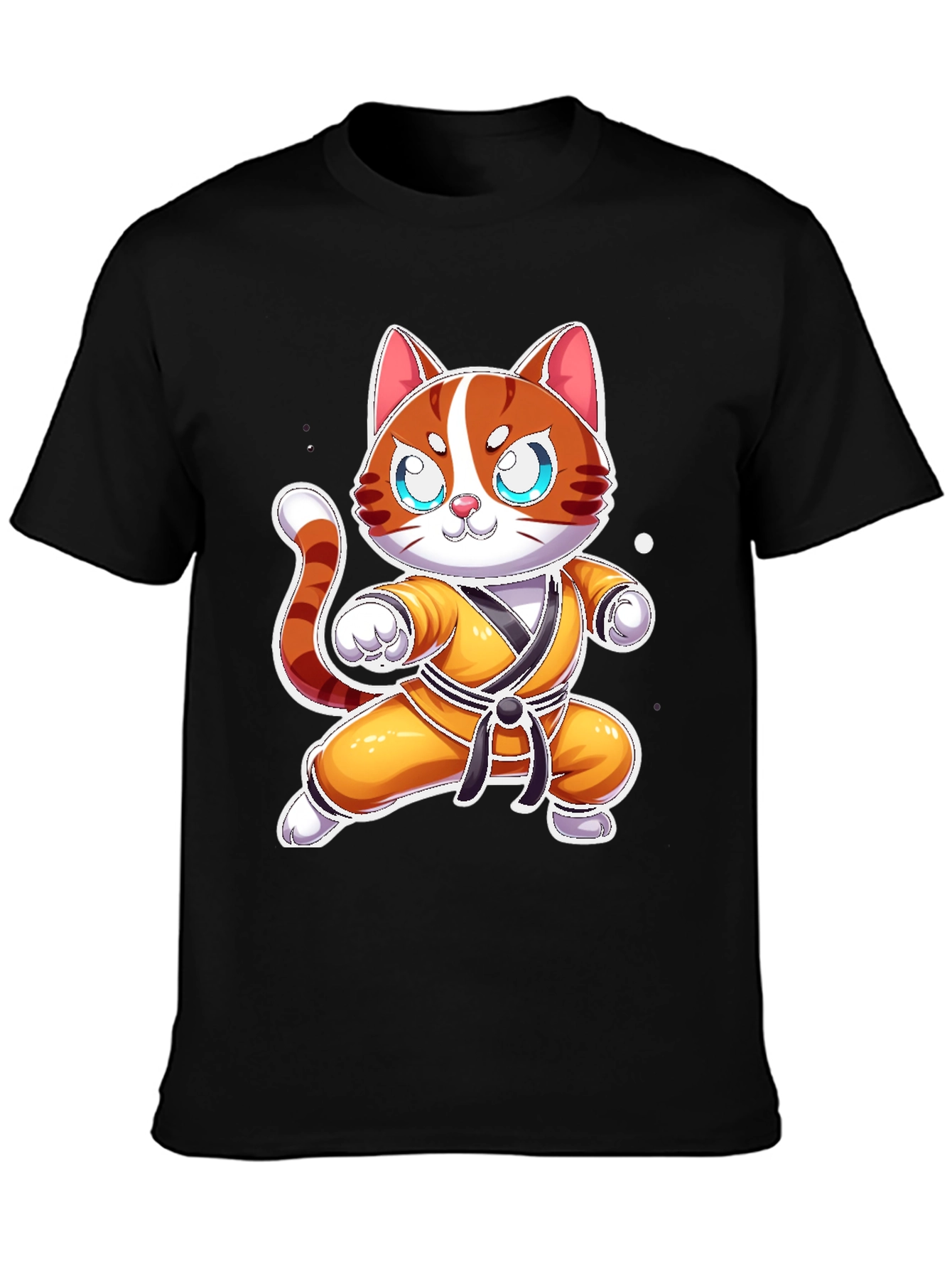 Cat Karate Master T-Shirt - Funny Martial Arts Tee