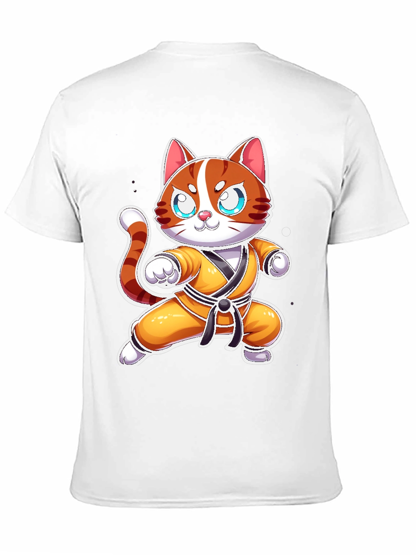 Cat Karate Master T-Shirt - Funny Martial Arts Tee