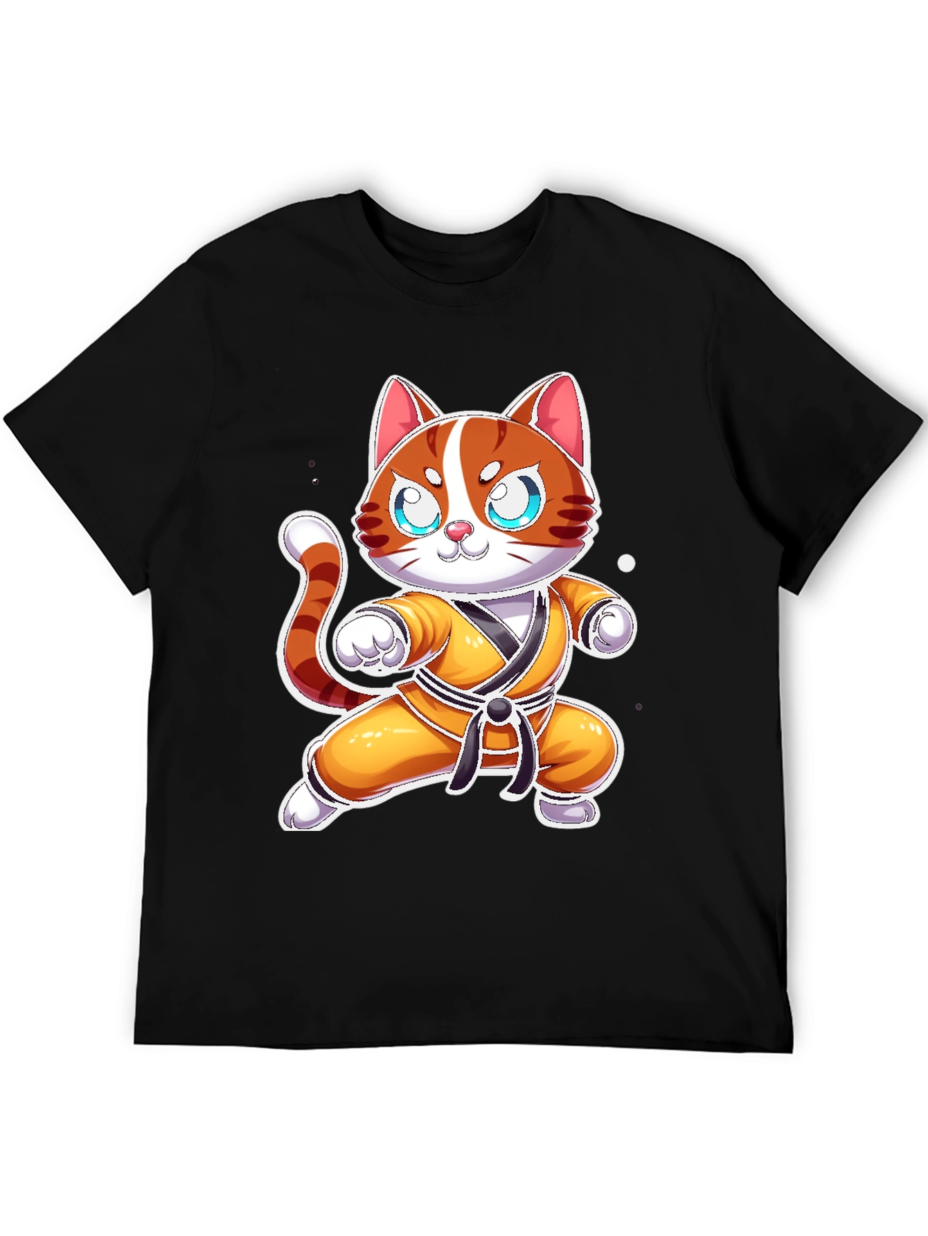 Cat Karate Master T-Shirt - Funny Martial Arts Tee