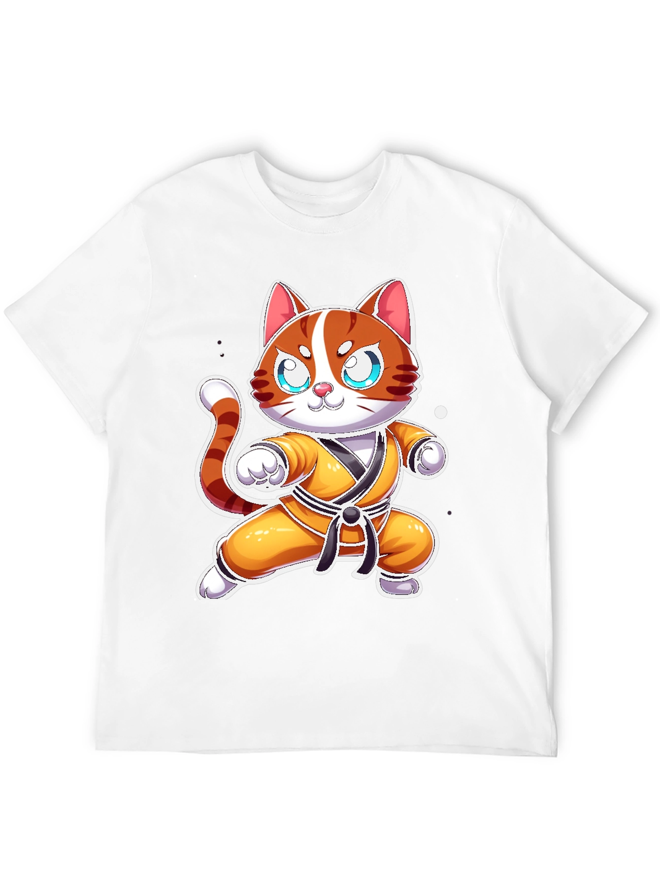 Cat Karate Master T-Shirt - Funny Martial Arts Tee