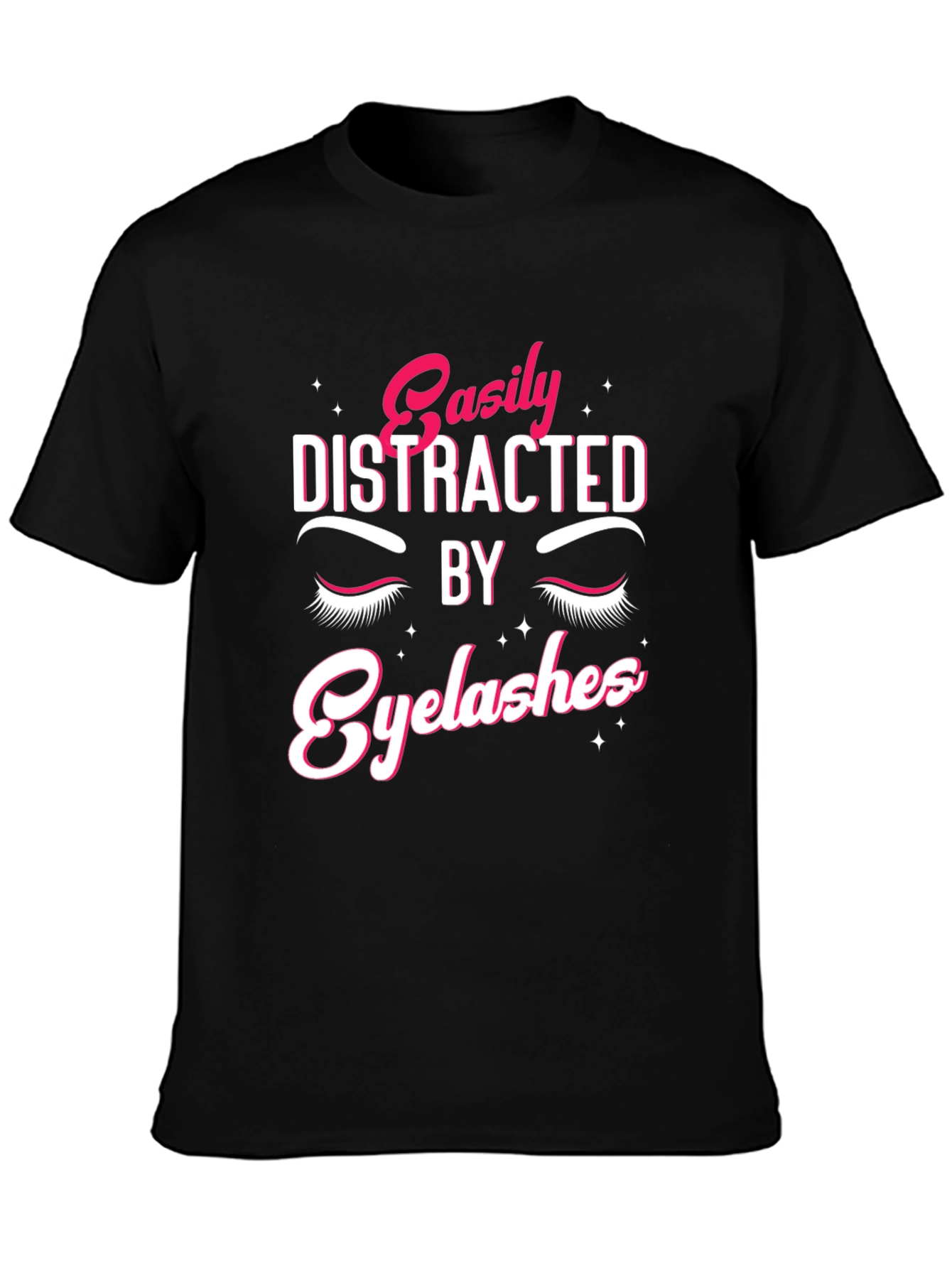 Easily Distracted by Eyelashes T-Shirt
