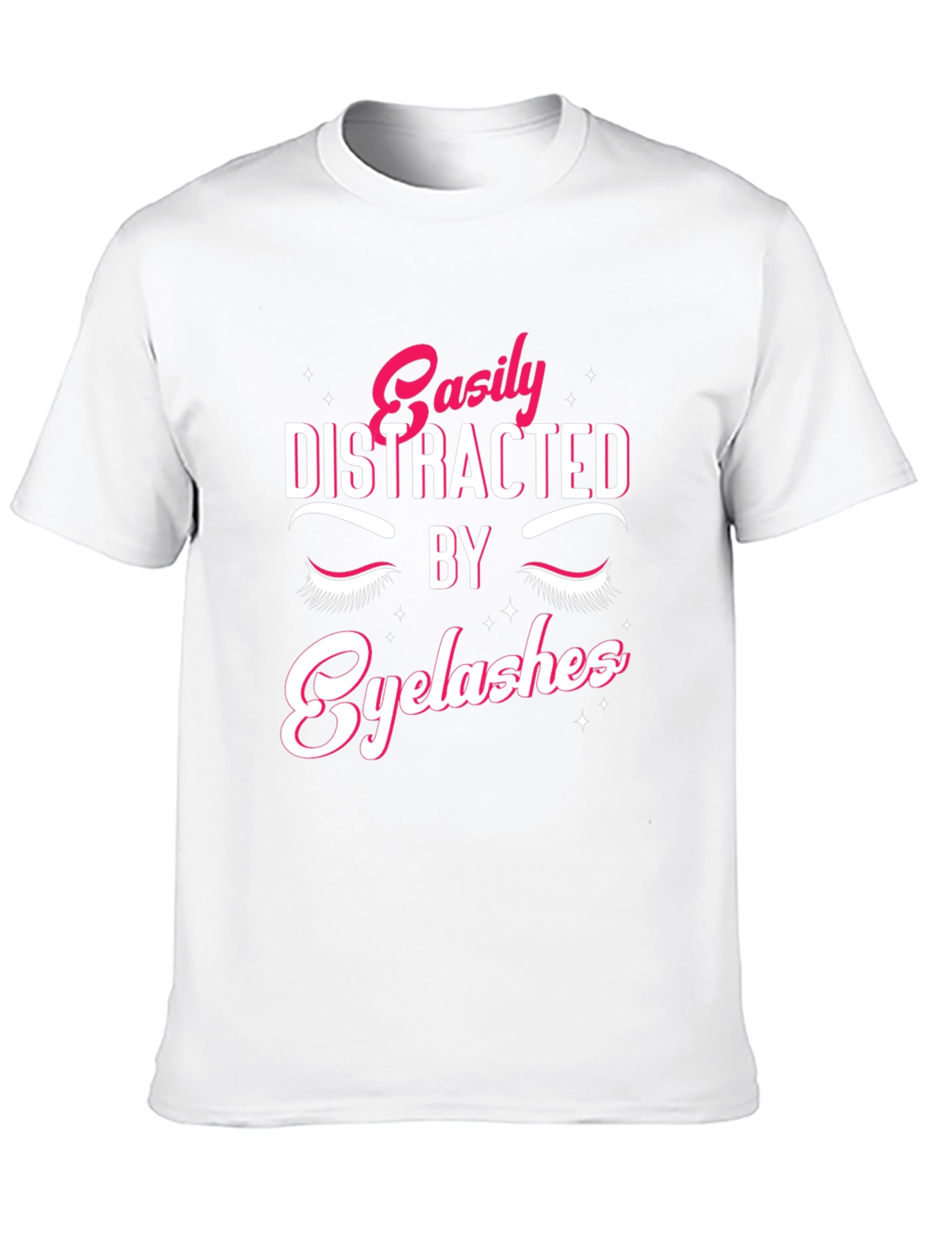 Easily Distracted by Eyelashes T-Shirt