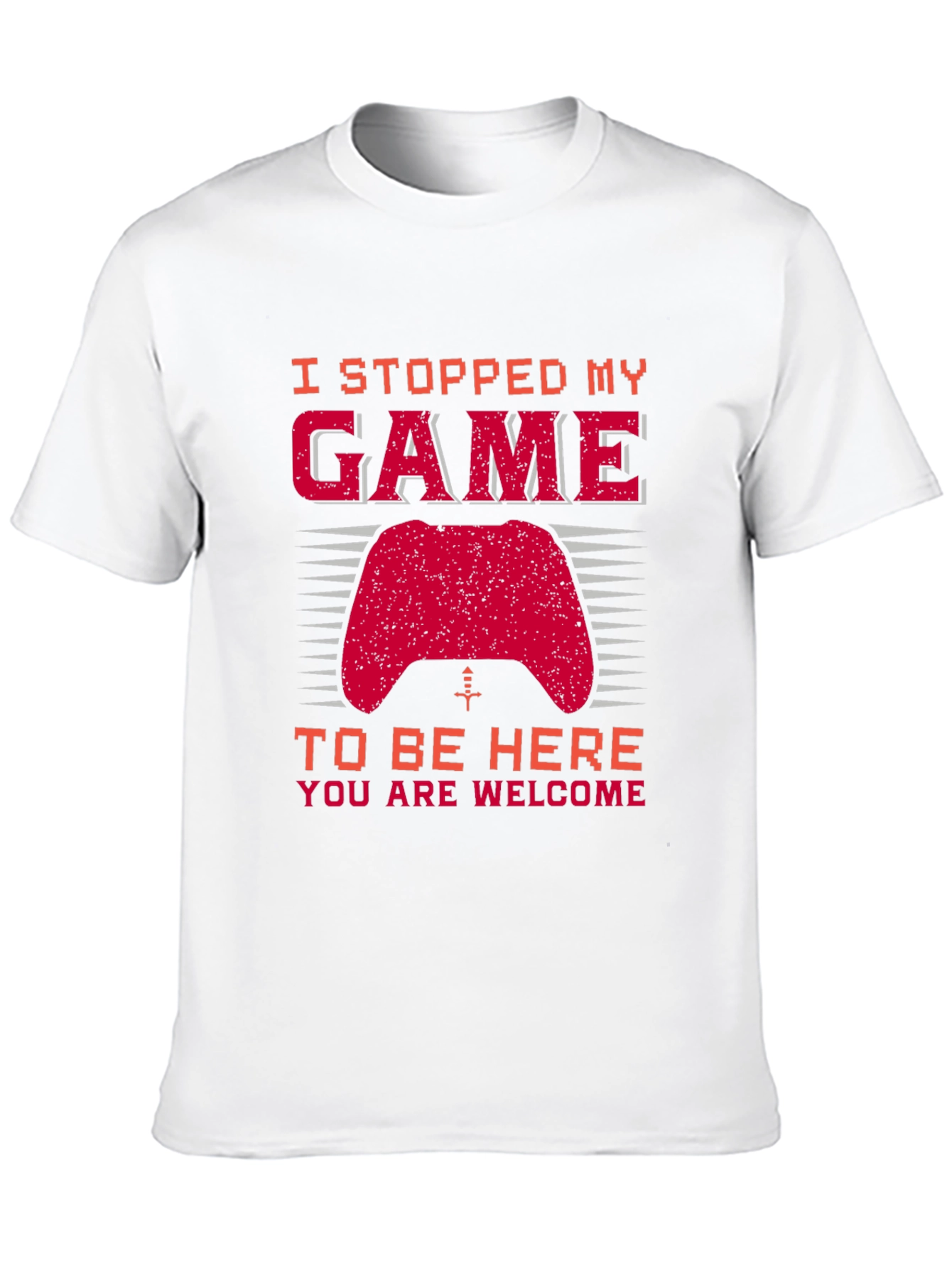 Gamer T-Shirt - I Stopped My Game
