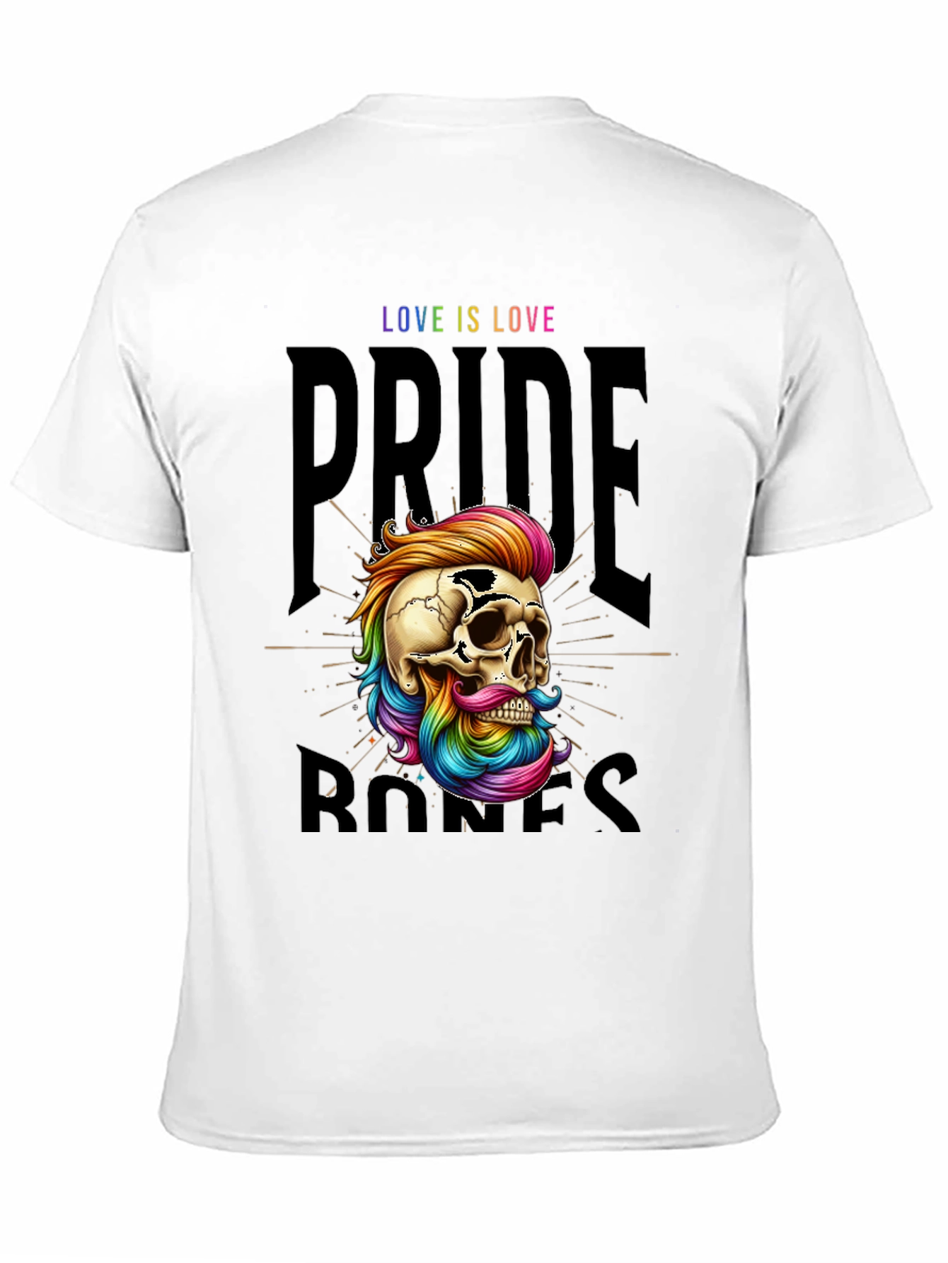Pride Bones Tee - Love Is Love