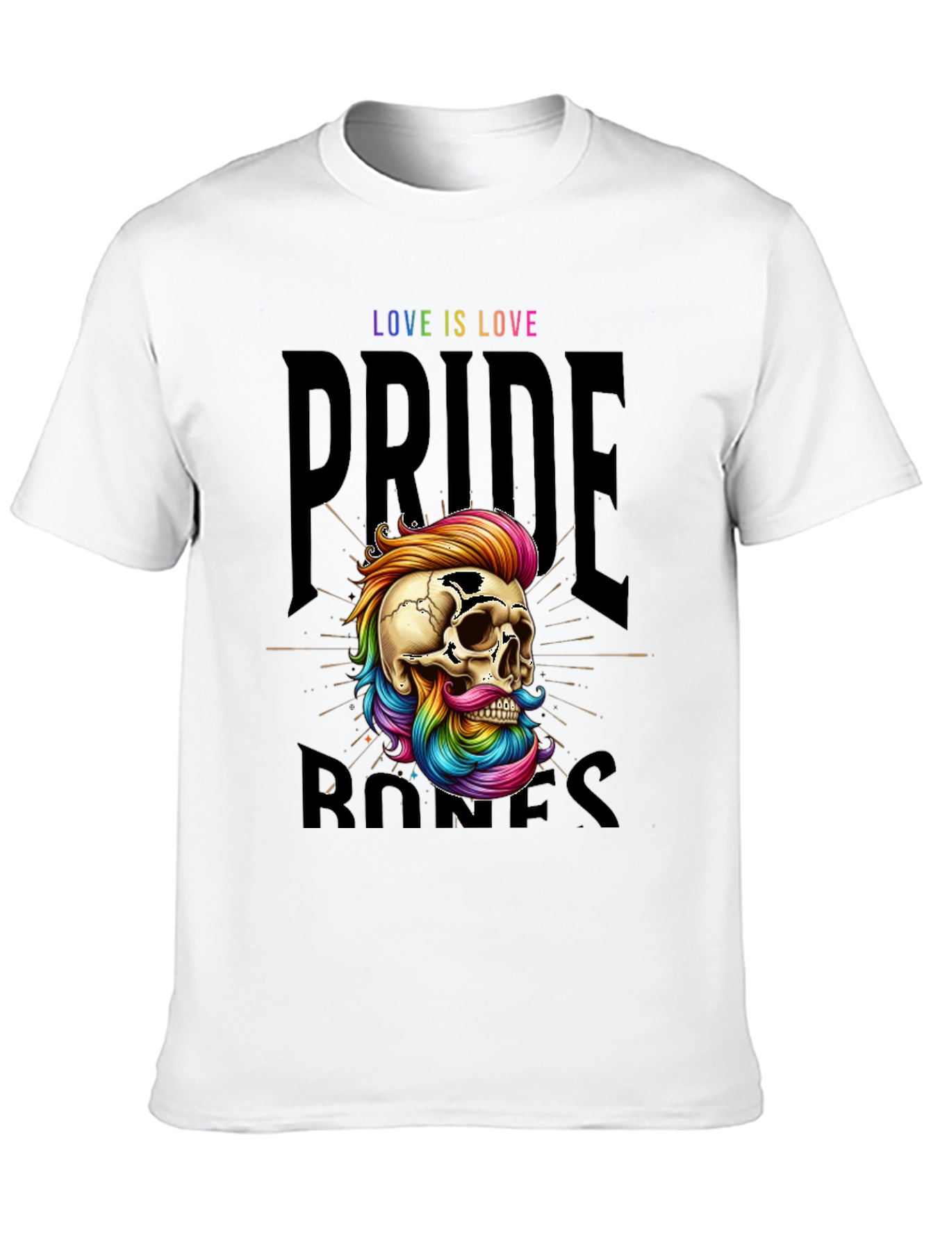 Pride Bones Tee - Love Is Love