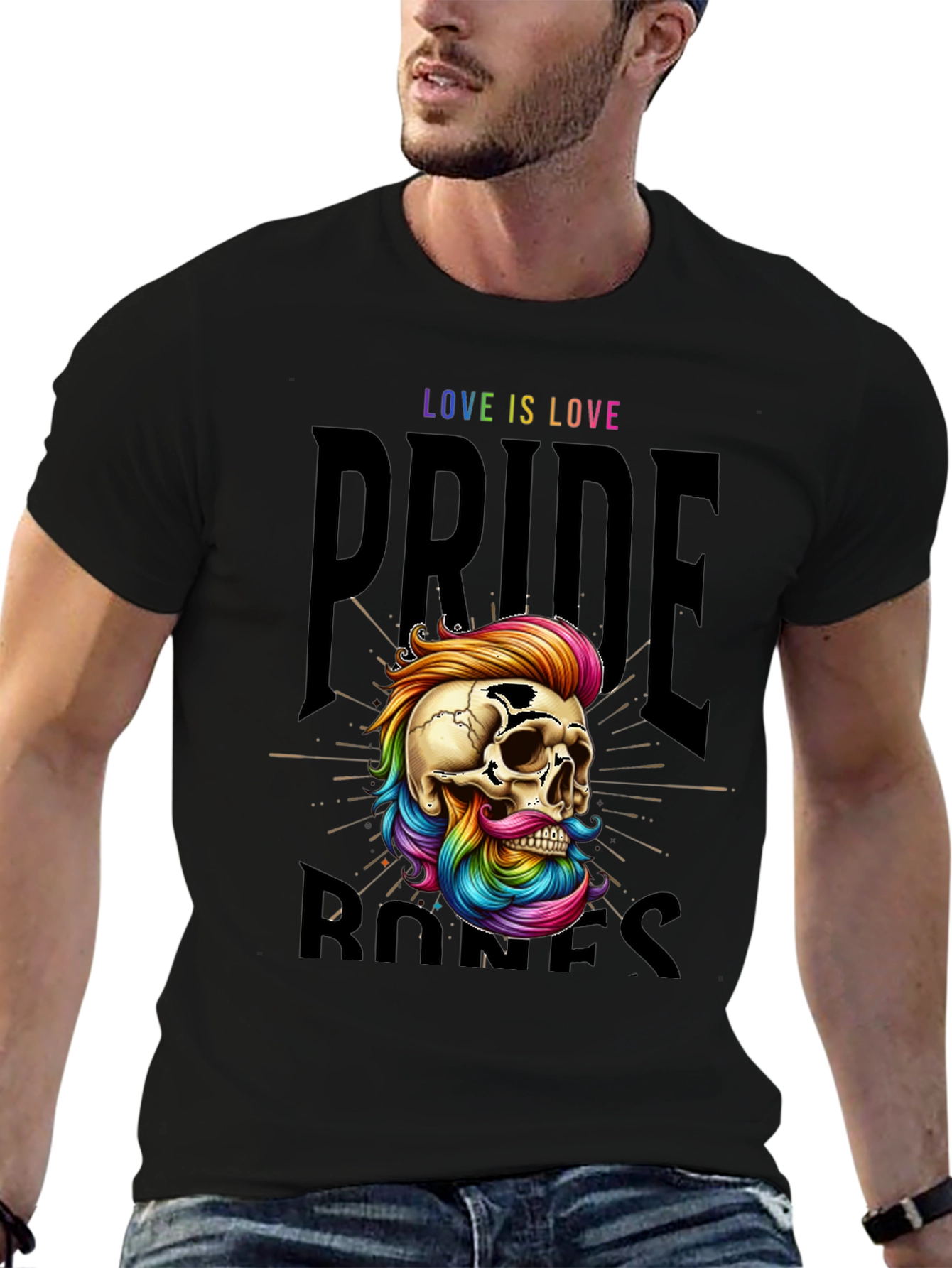 Pride Bones Tee - Love Is Love