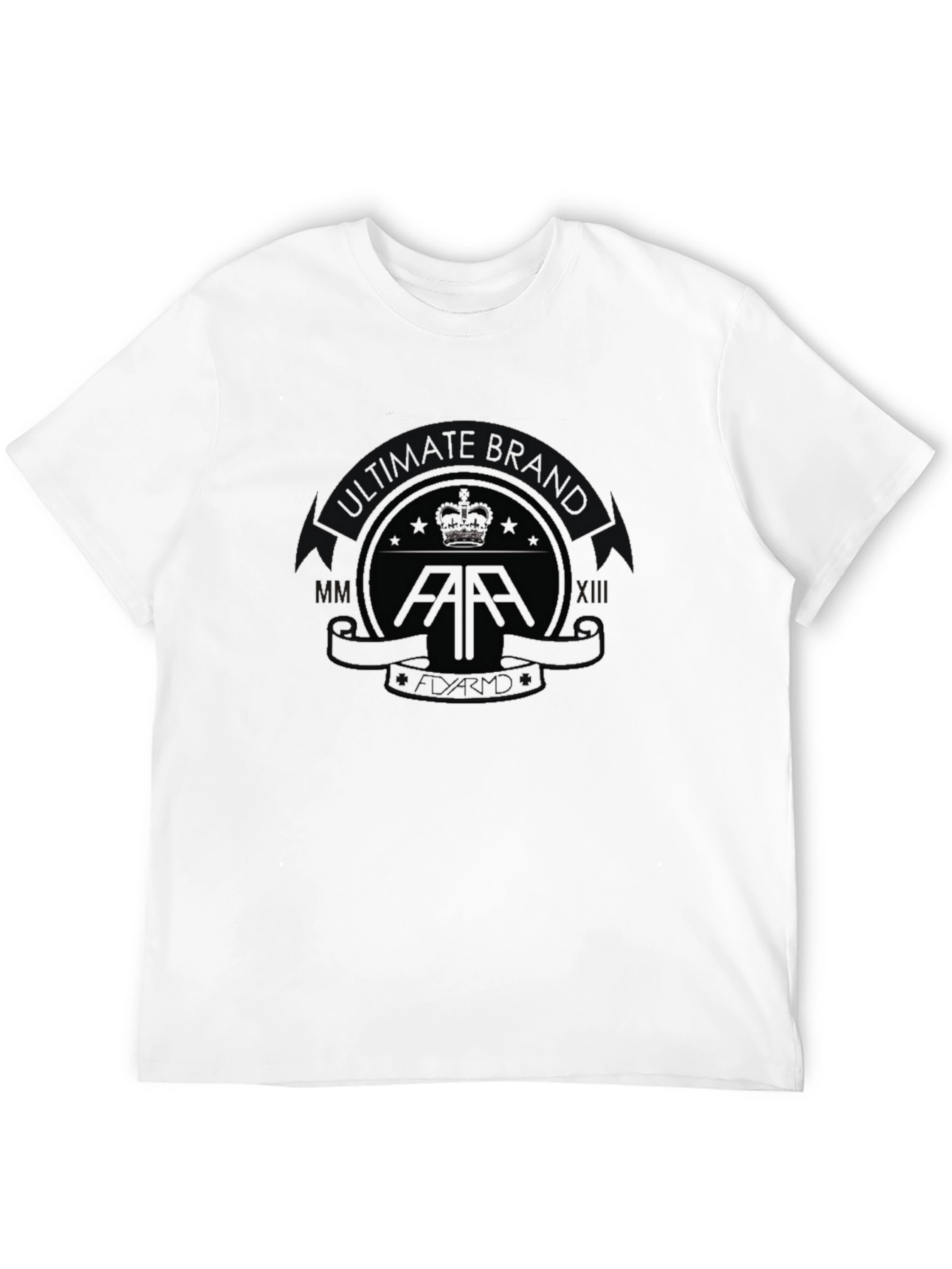Ultimate Brand Black Graphic Tee