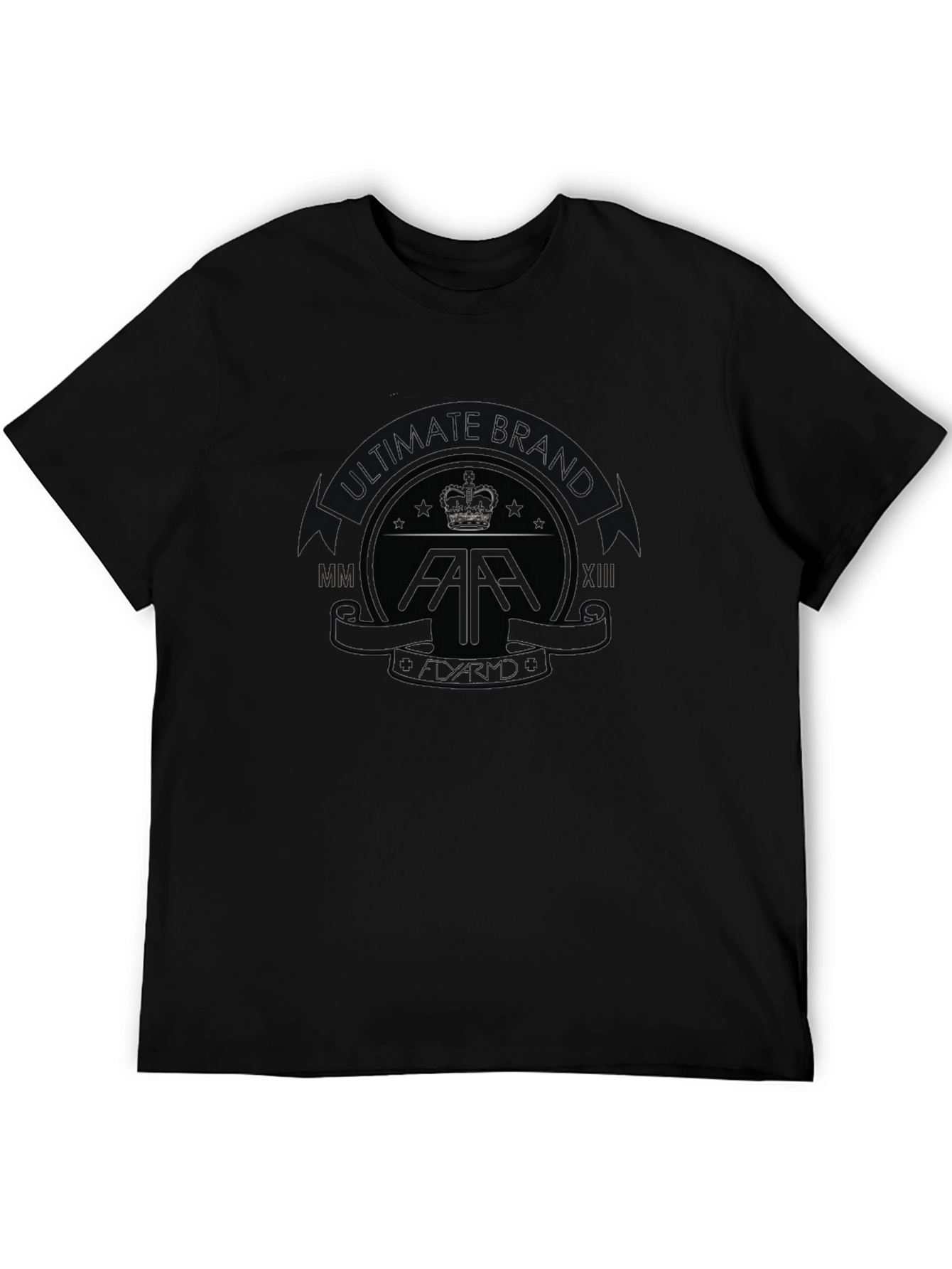 Ultimate Brand Black Graphic Tee