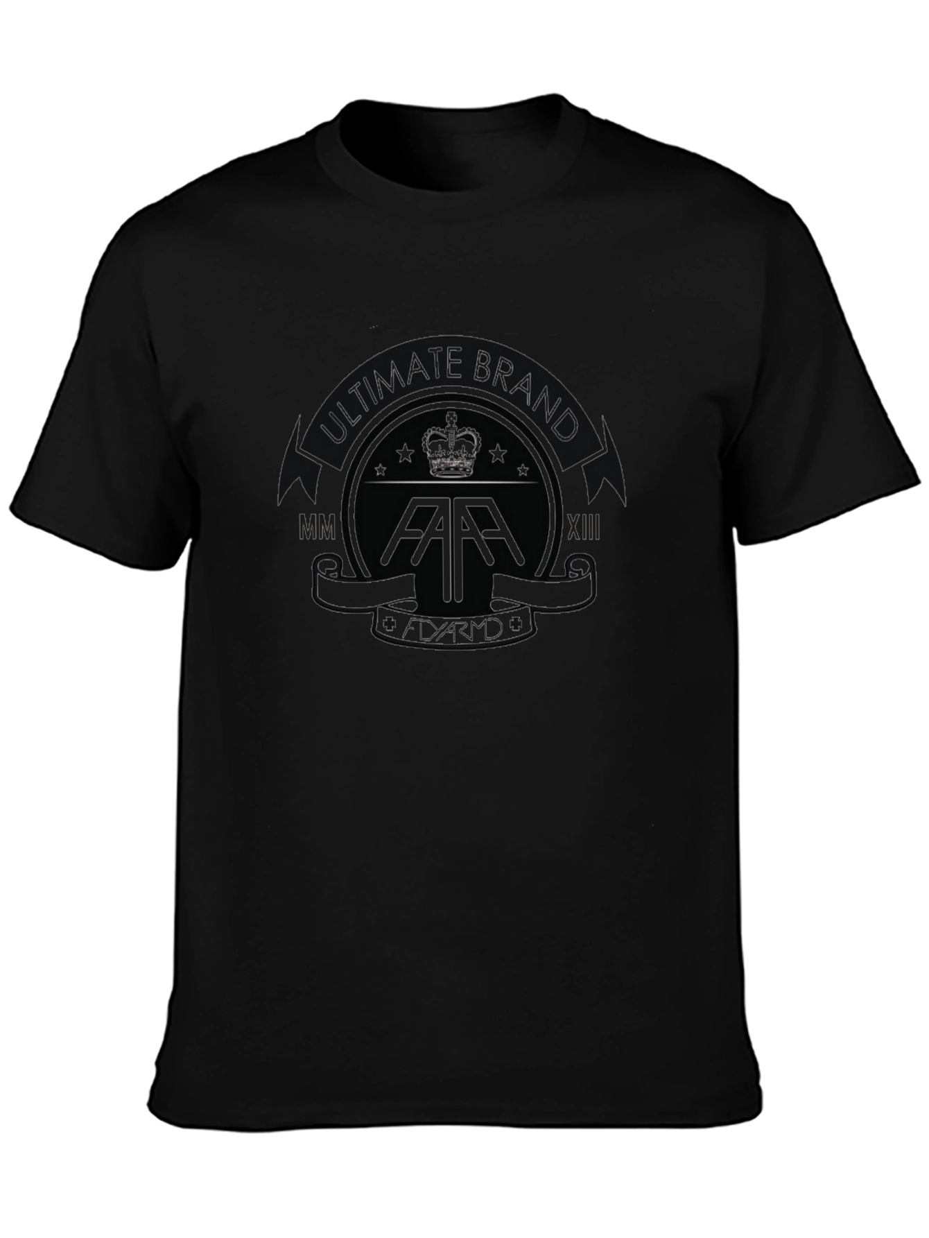 Ultimate Brand Black Graphic Tee