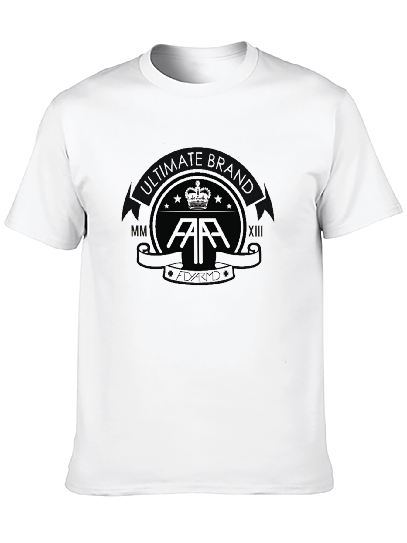 Ultimate Brand Black Graphic Tee