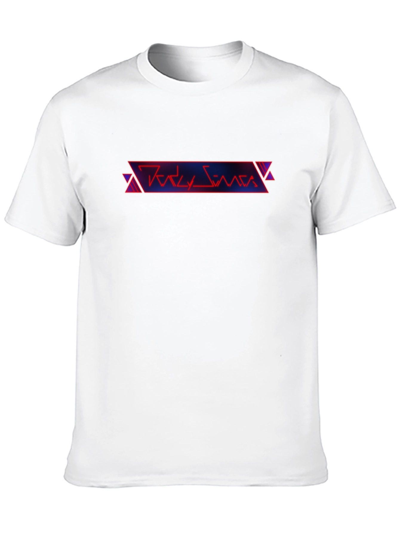 Retro 80s Style Black T-Shirt