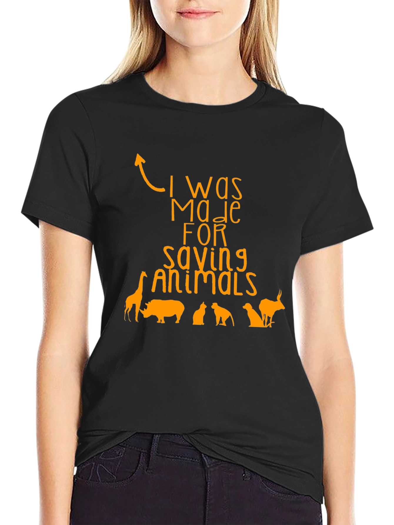 Animal Saving T-Shirt: Made for Saving Animals