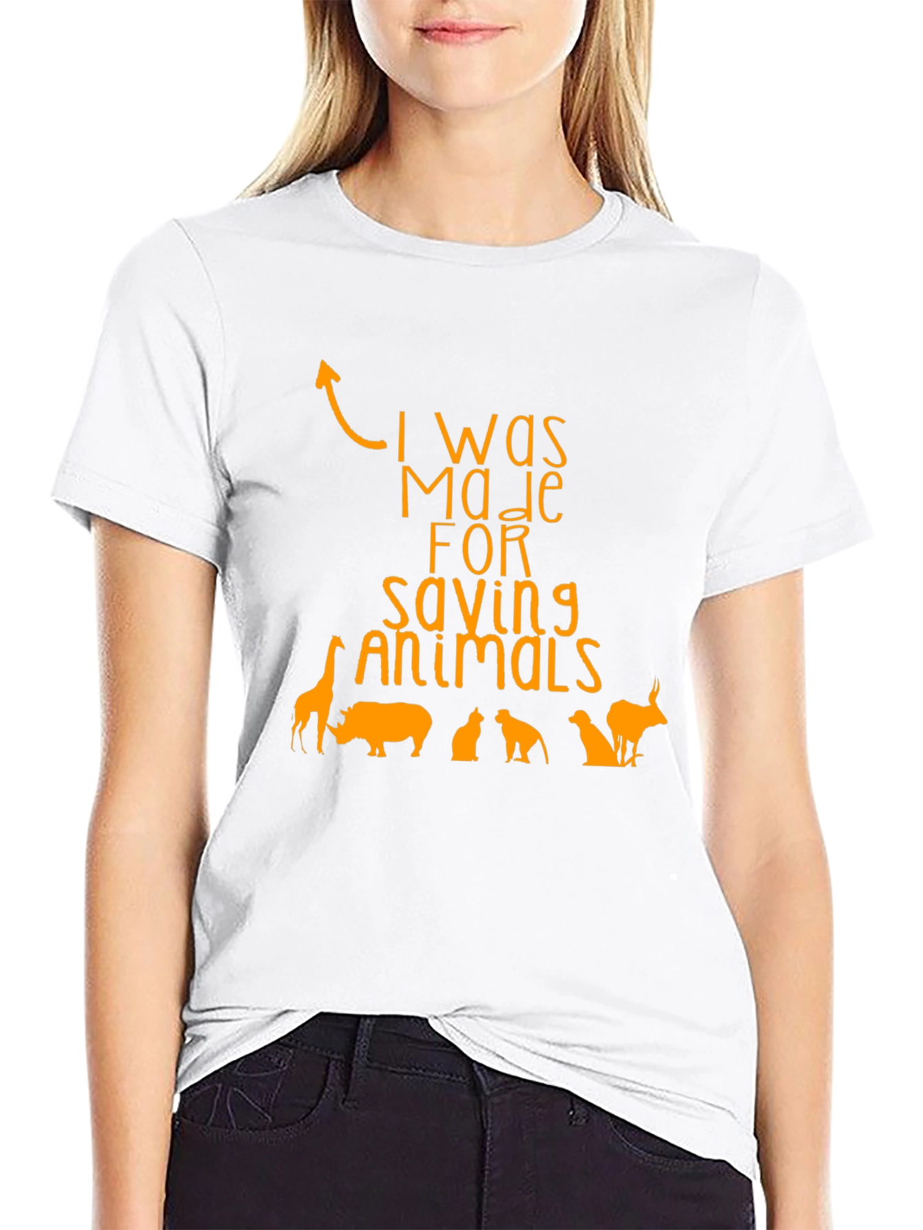 Animal Saving T-Shirt: Made for Saving Animals