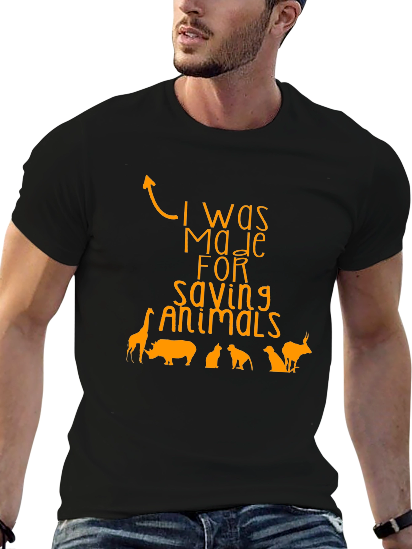Animal Saving T-Shirt: Made for Saving Animals