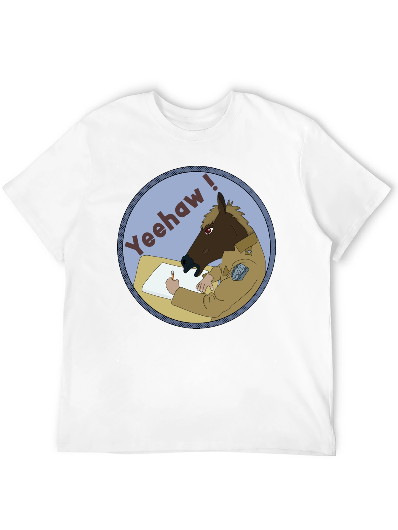 Yeehaw Horse T-Shirt - Funny Graphic Tee