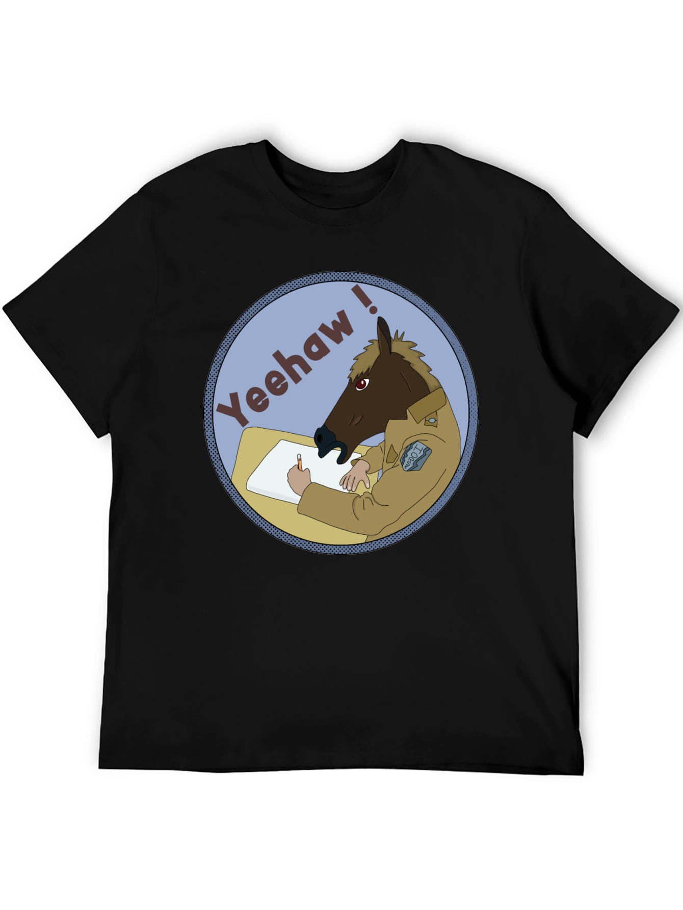 Yeehaw Horse T-Shirt - Funny Graphic Tee