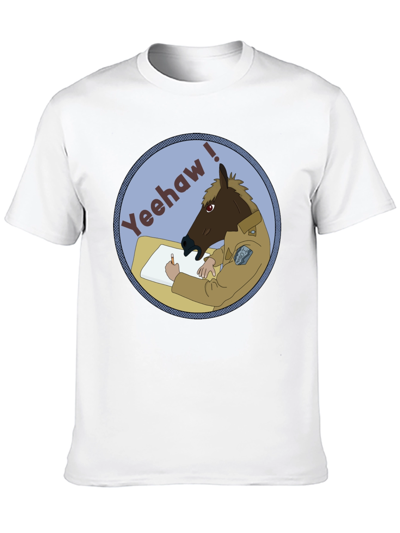 Yeehaw Horse T-Shirt - Funny Graphic Tee