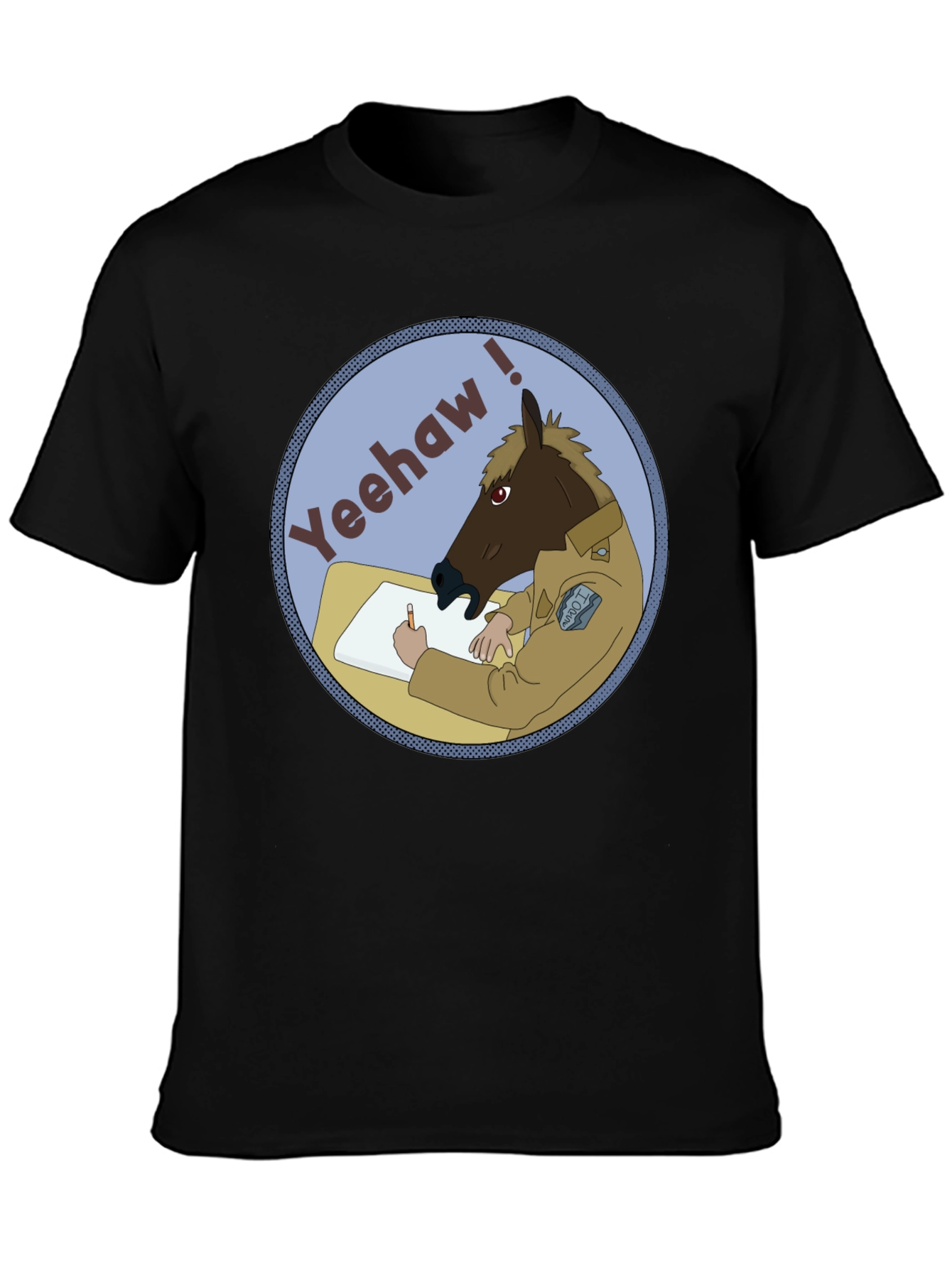 Yeehaw Horse T-Shirt - Funny Graphic Tee