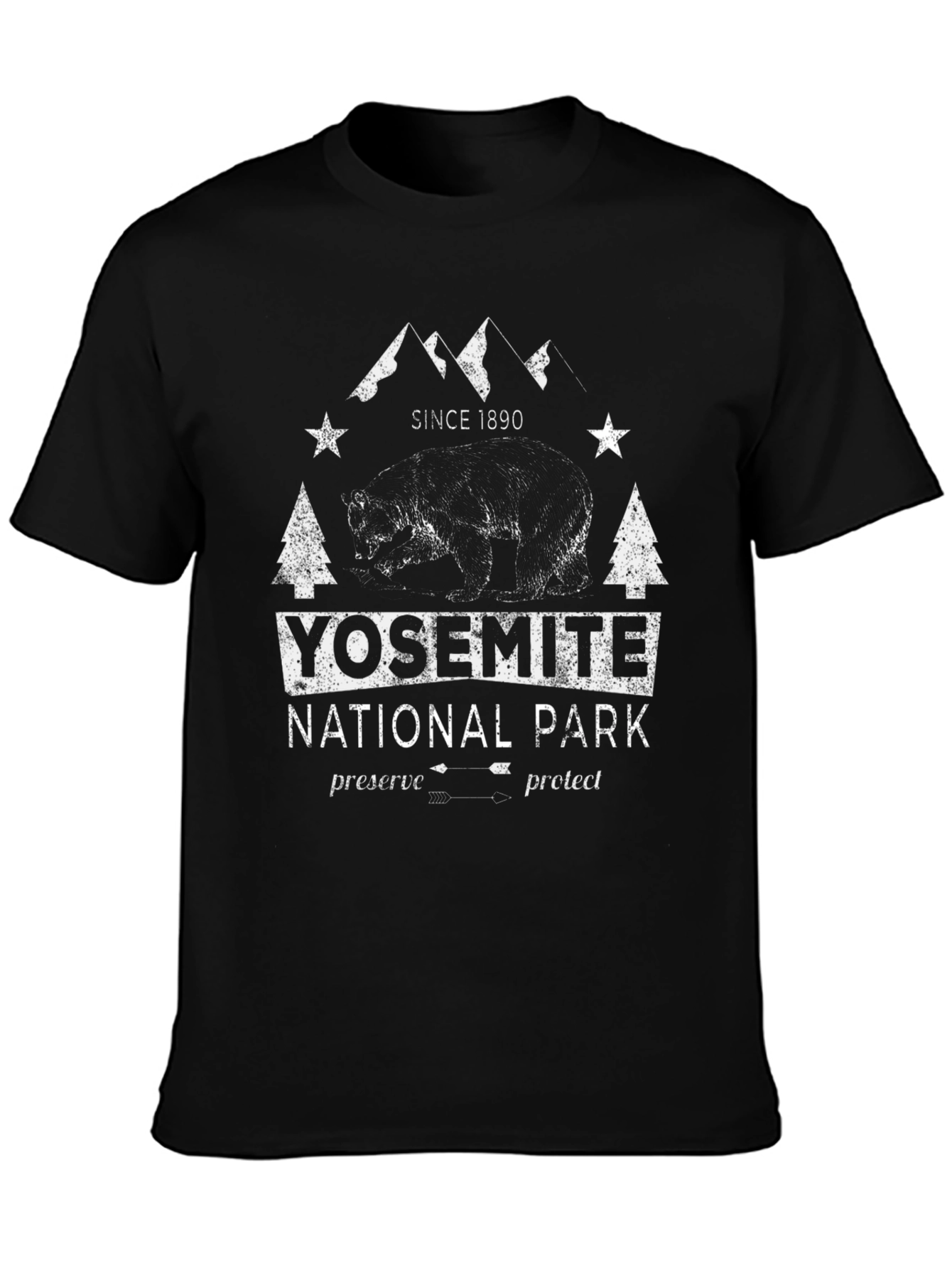 Yosemite National Park Graphic Tee - Preserve & Protect
