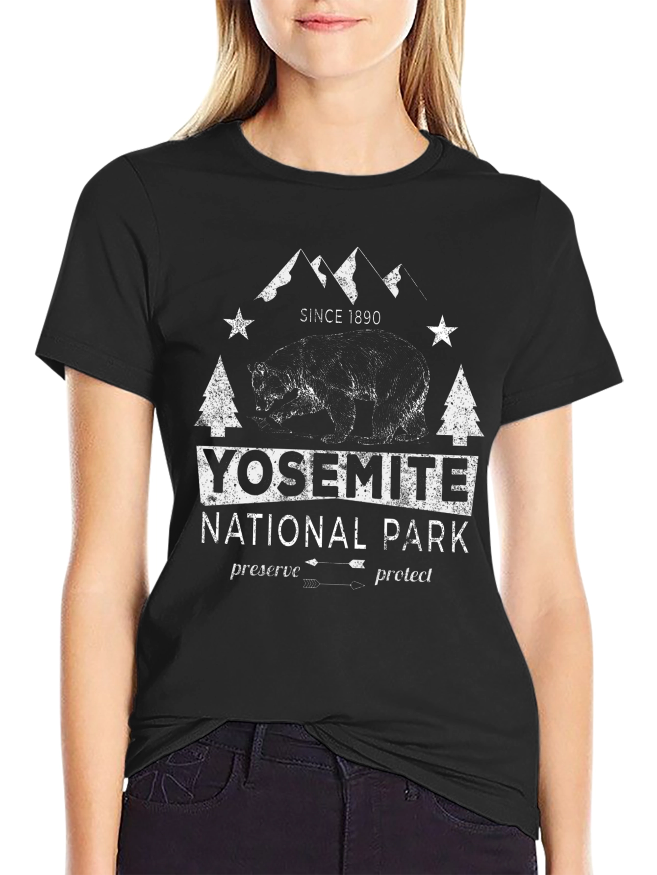 Yosemite National Park Graphic Tee - Preserve & Protect