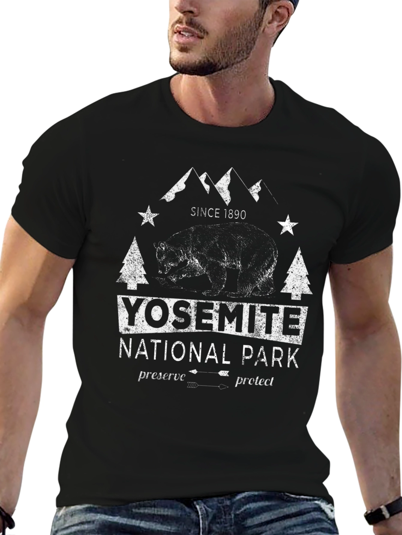 Yosemite National Park Graphic Tee - Preserve & Protect