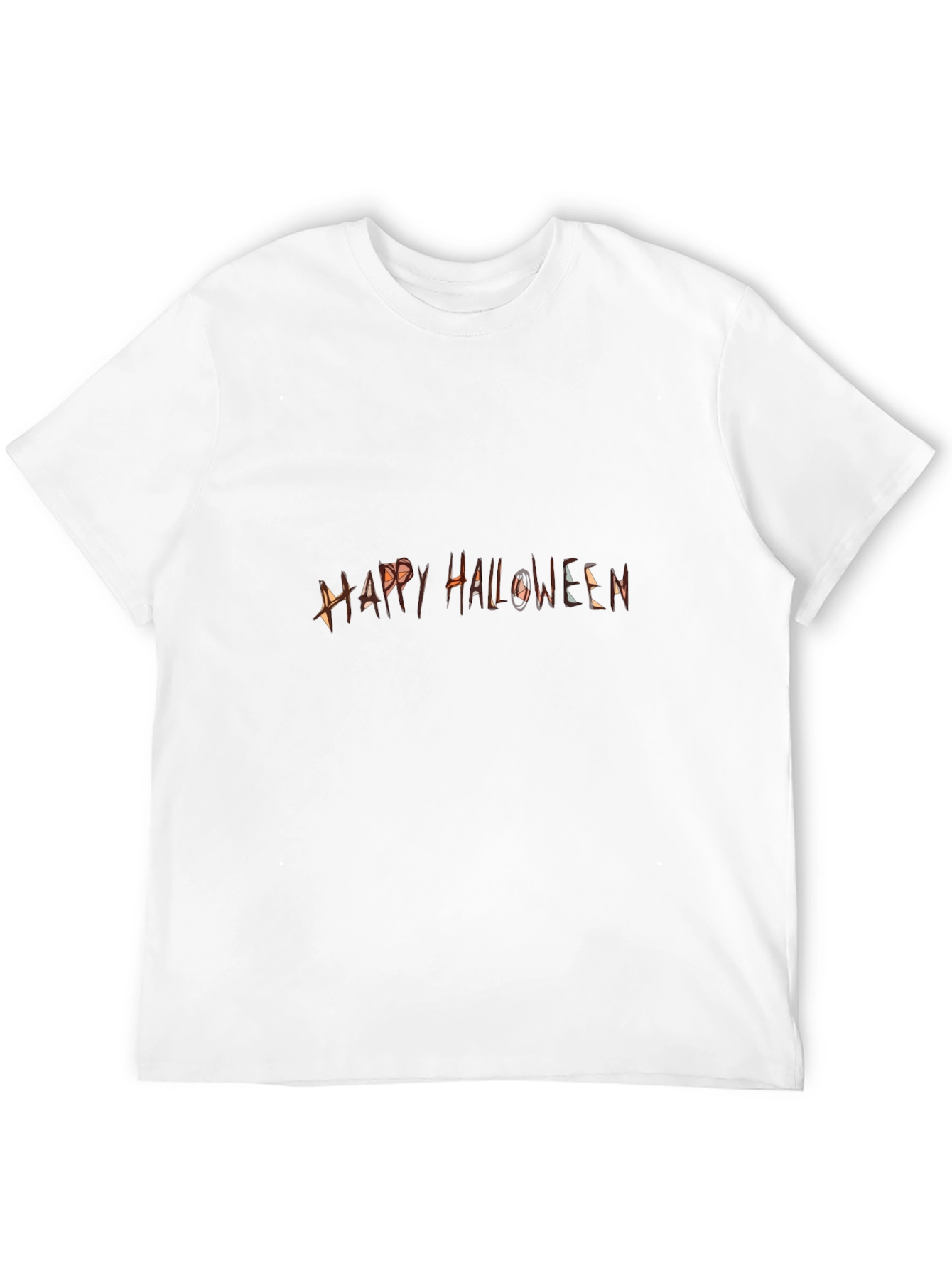 Happy Halloween Black T-Shirt - Spooky Season Apparel