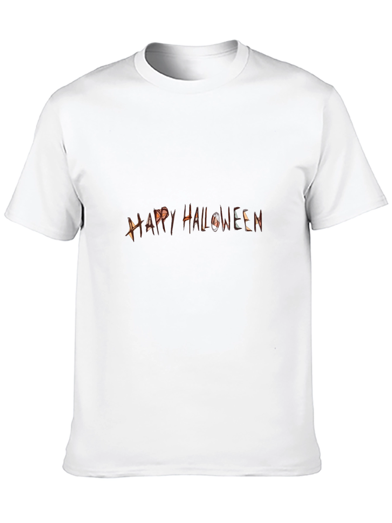 Happy Halloween Black T-Shirt - Spooky Season Apparel