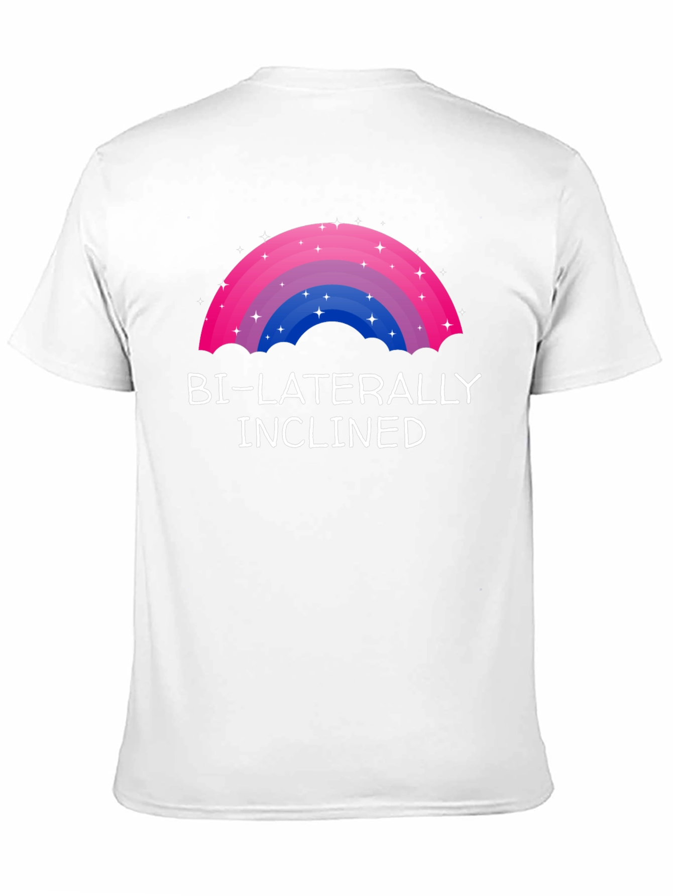 Bi-Laterally Inclined Bi Pride T-Shirt