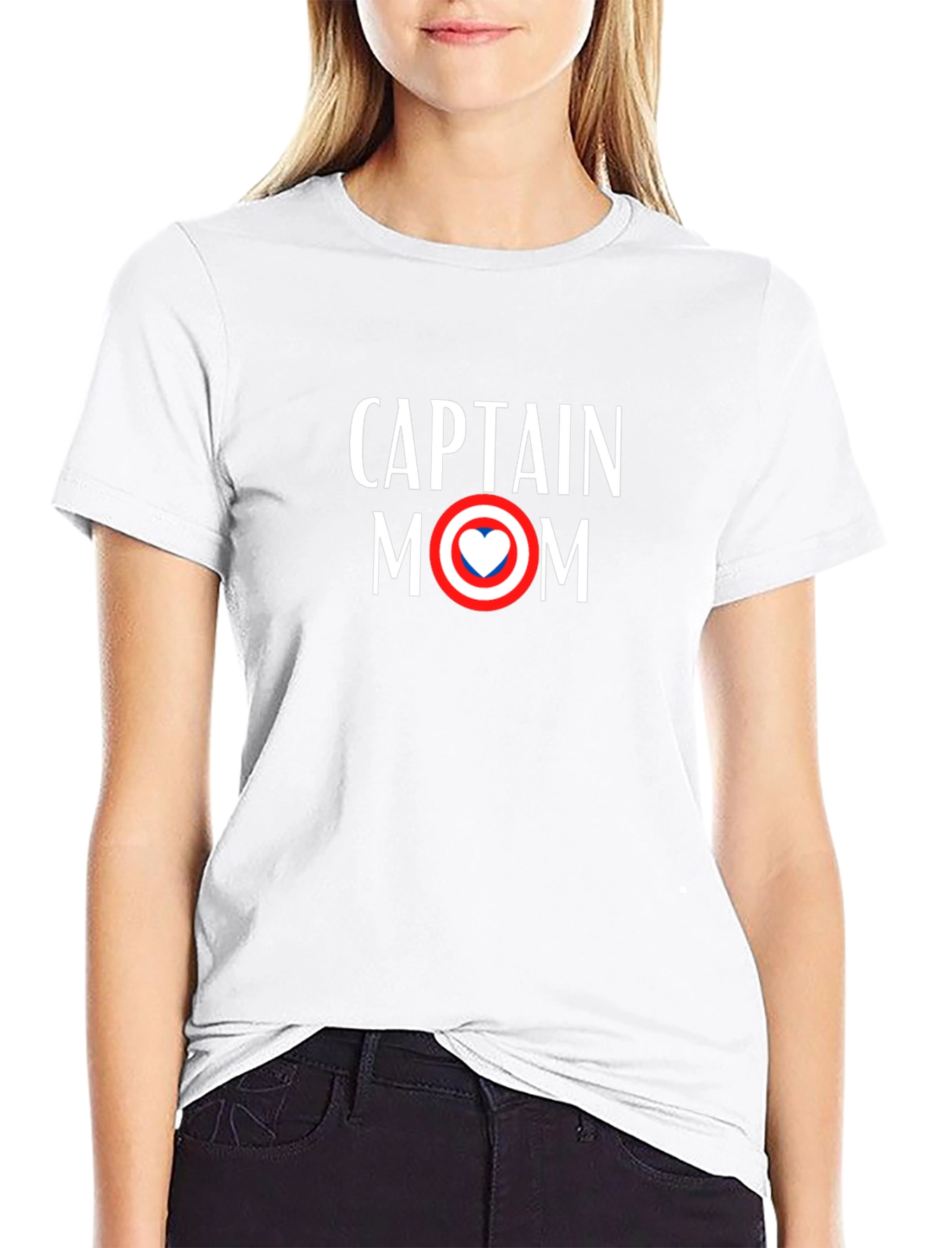 Captain Mom Graphic T-Shirt - Heroic Mothers Day Gift