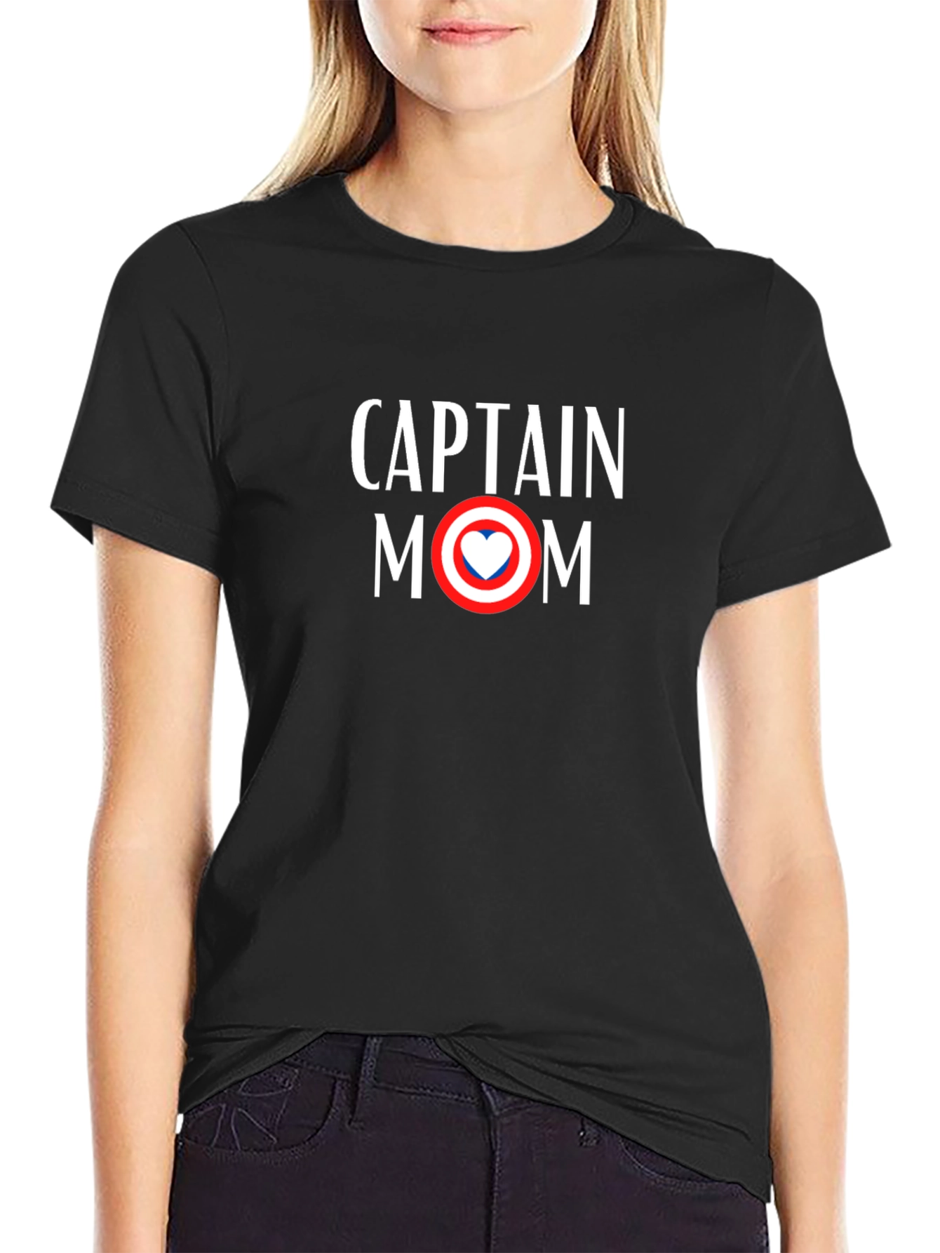 Captain Mom Graphic T-Shirt - Heroic Mothers Day Gift